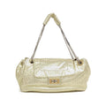 Chanel Gold Leather Shoulder Bag (Pre-Owned)