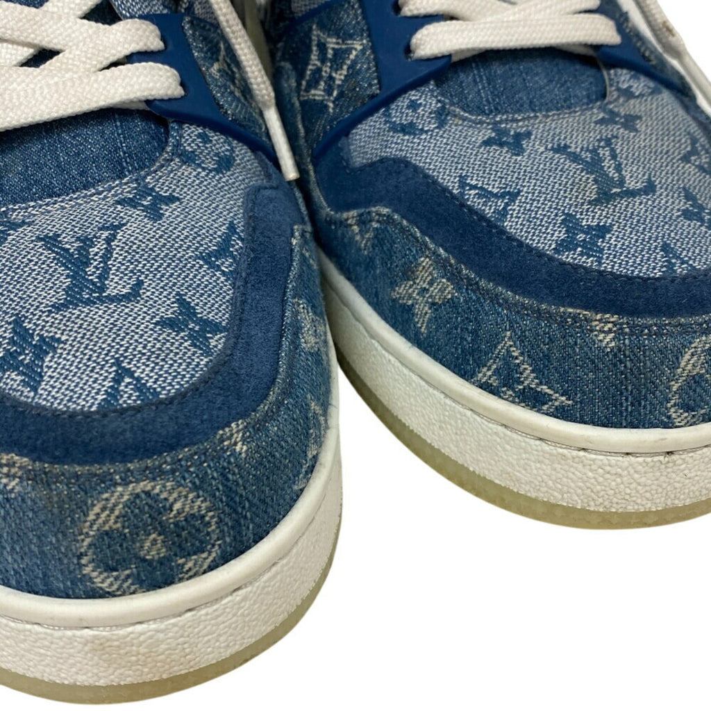 Louis Vuitton Blue White Sneakers (Pre-Owned)