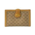 Gucci Brown Leather Pvc Wallet (Bi-Fold) (Pre-Owned)