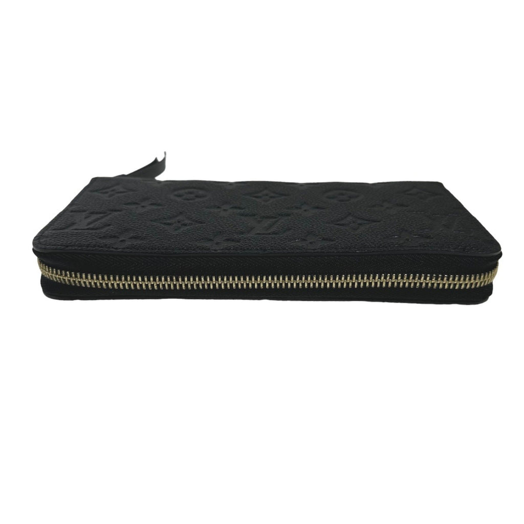 Louis Vuitton Black Monogram Empreinte Long Wallet (Bi-Fold) (Pre-Owned)