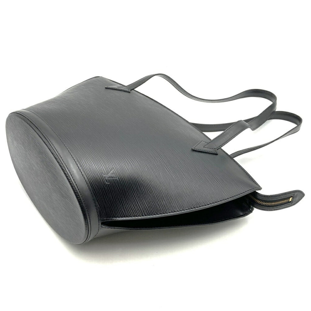 Louis Vuitton Black Noir Epi Leather Shoulder Bag (Pre-Owned)