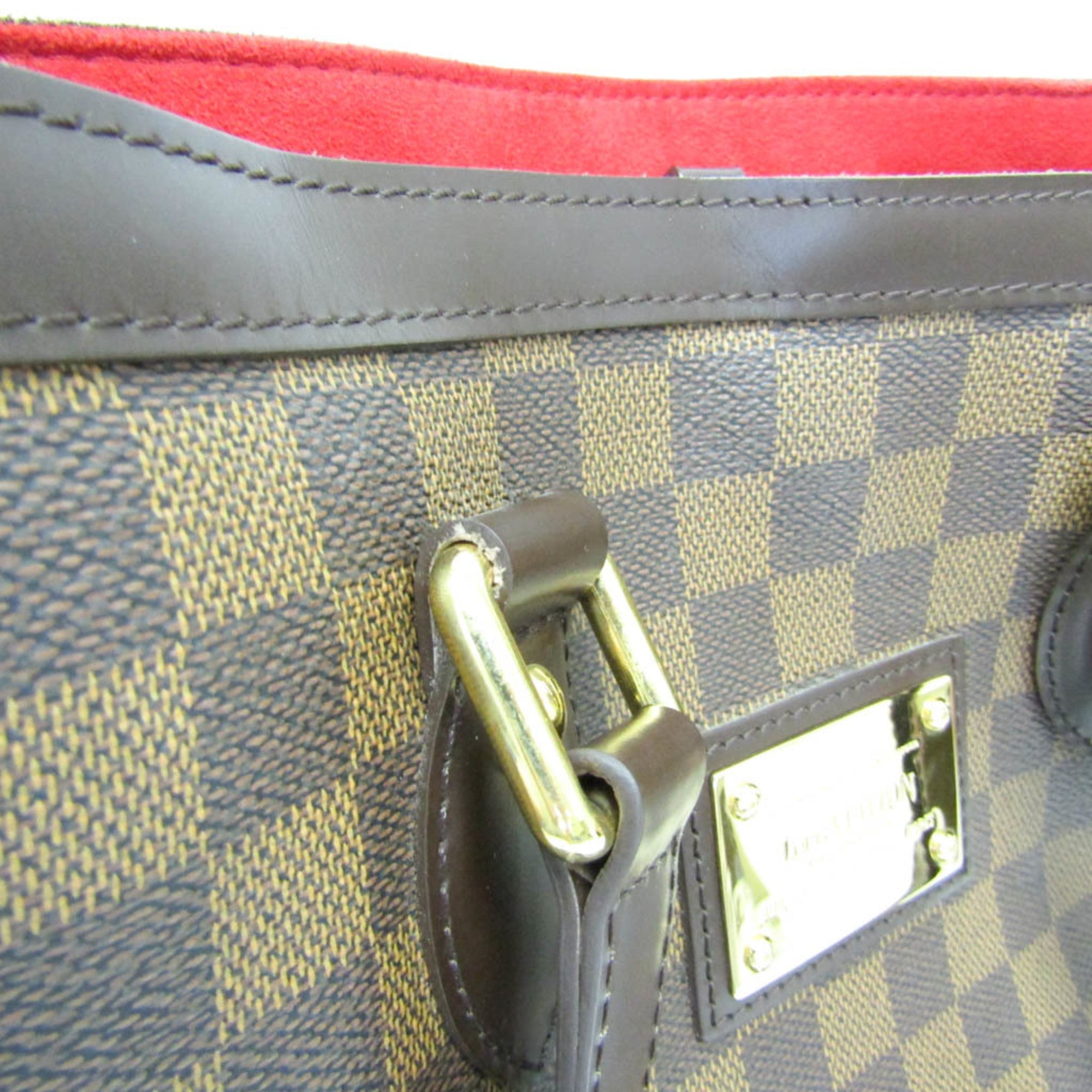 Louis Vuitton Damier Ebene Damier Canvas Handbag (Pre-Owned)