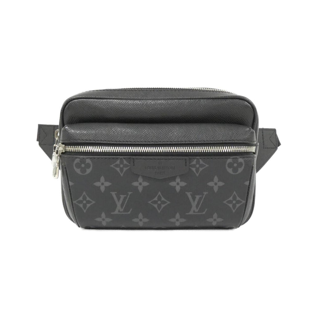 Louis Vuitton Black Coated Canvas Shoulder Bag (Pre-Owned)