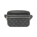 Louis Vuitton Black Coated Canvas Shoulder Bag (Pre-Owned)