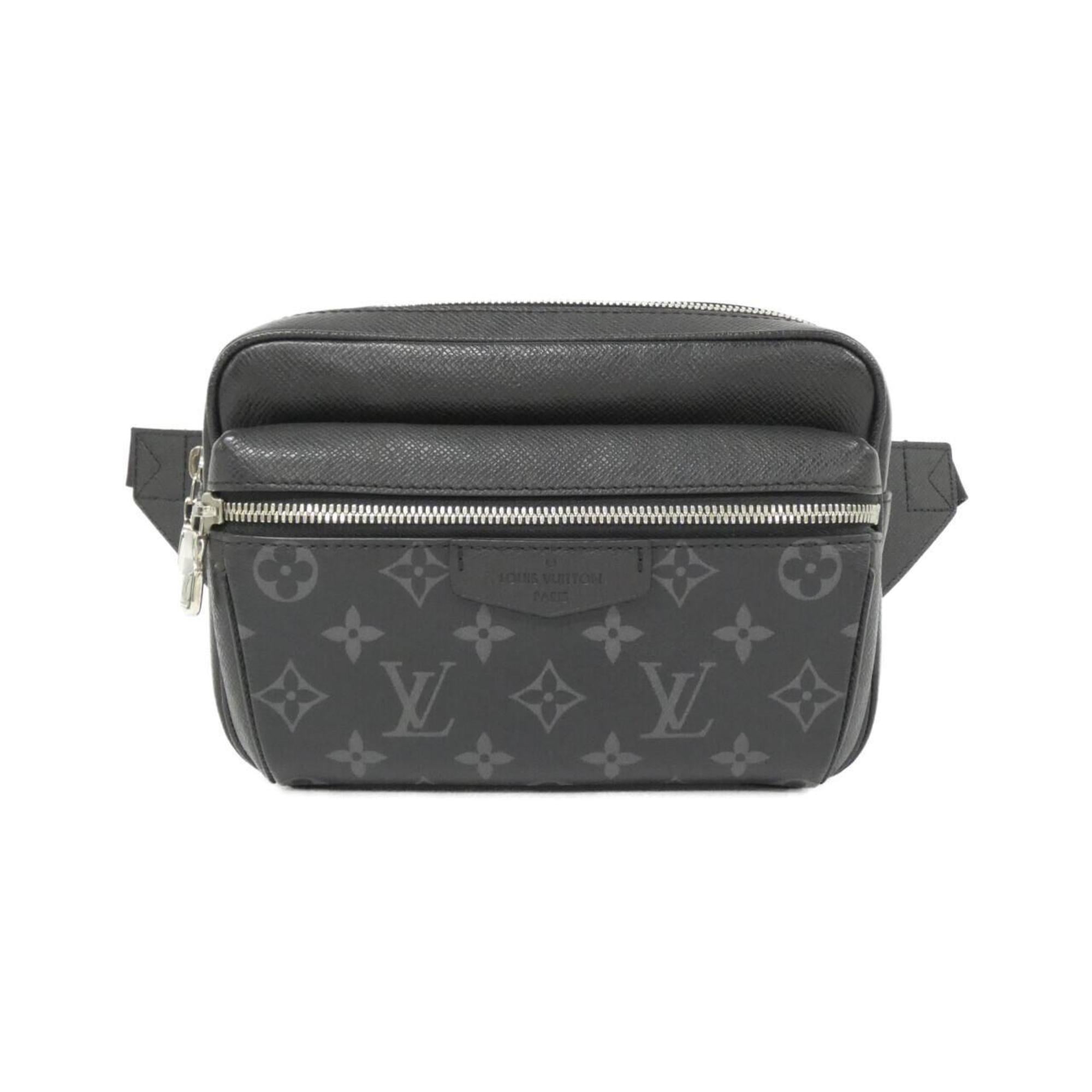 Louis Vuitton Black Coated Canvas Shoulder Bag (Pre-Owned)
