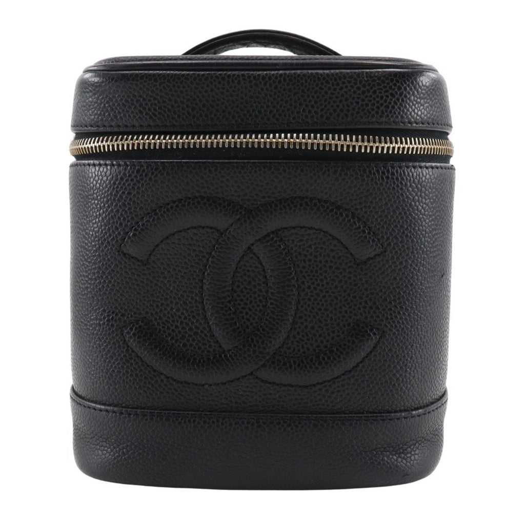 Chanel Caviar Leather Handbag (Pre-Owned)
