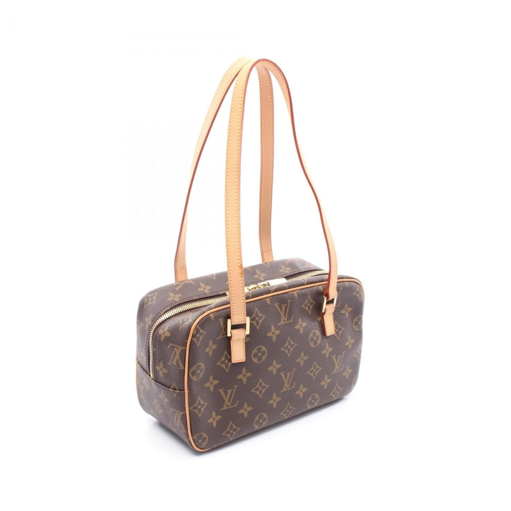 Louis Vuitton Brown Coated Canvas Pvc Leather Shoulder Bag (Pre-Owned)