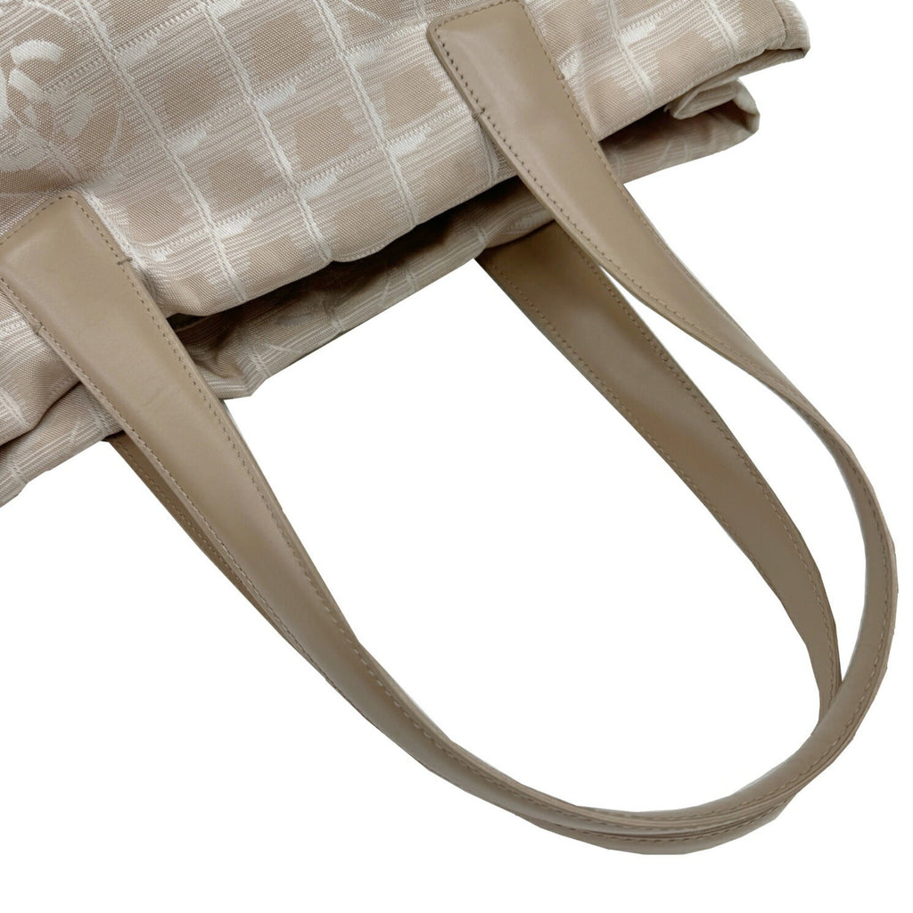 Chanel Beige New Travel Line Tote Bag (Pre-Owned)