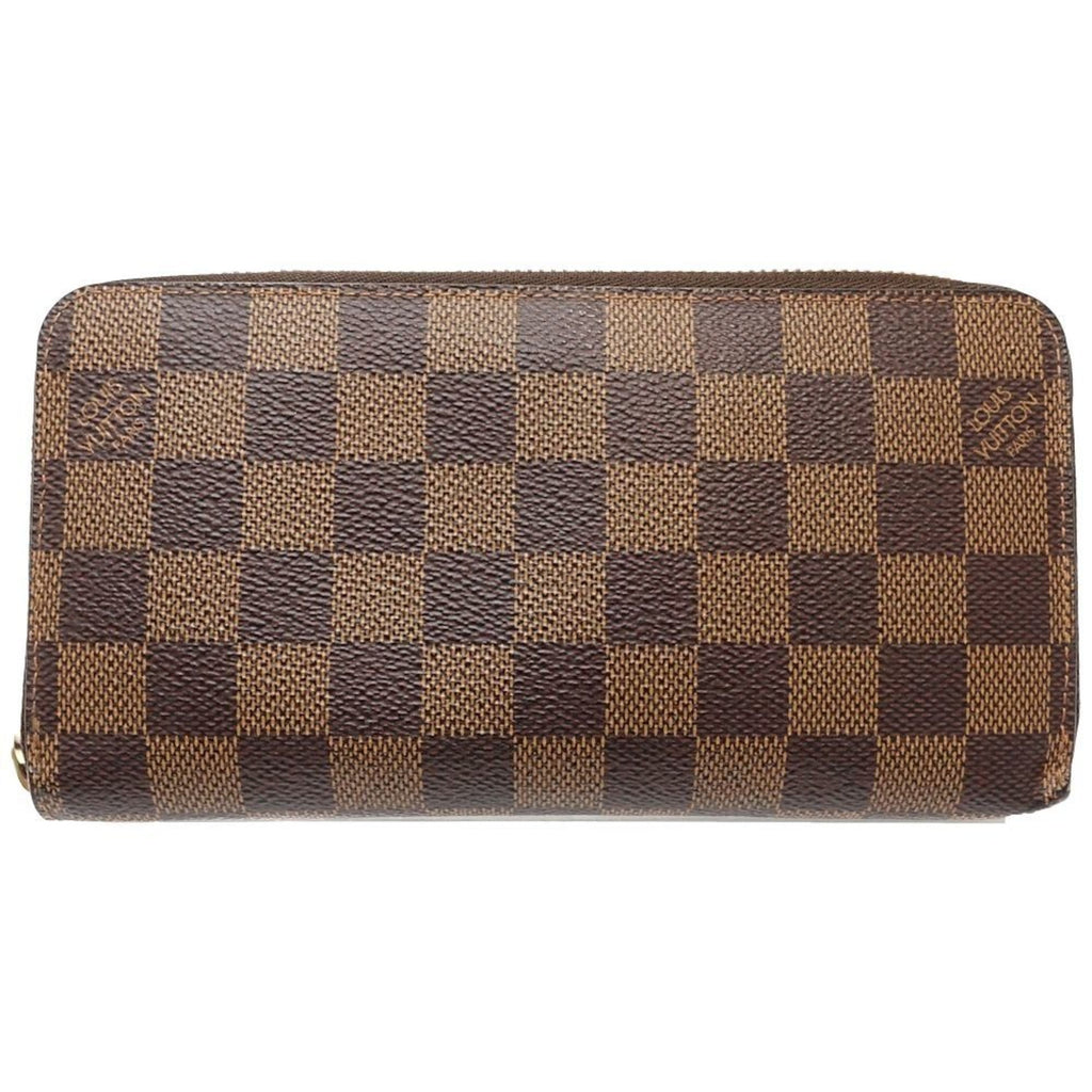 Louis Vuitton Damier Canvas Ebene Canvas Long Wallet (Bi-Fold) (Pre-Owned)