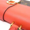 Louis Vuitton Brown Coquelicots Coated Canvas Leather Handbag (Pre-Owned)