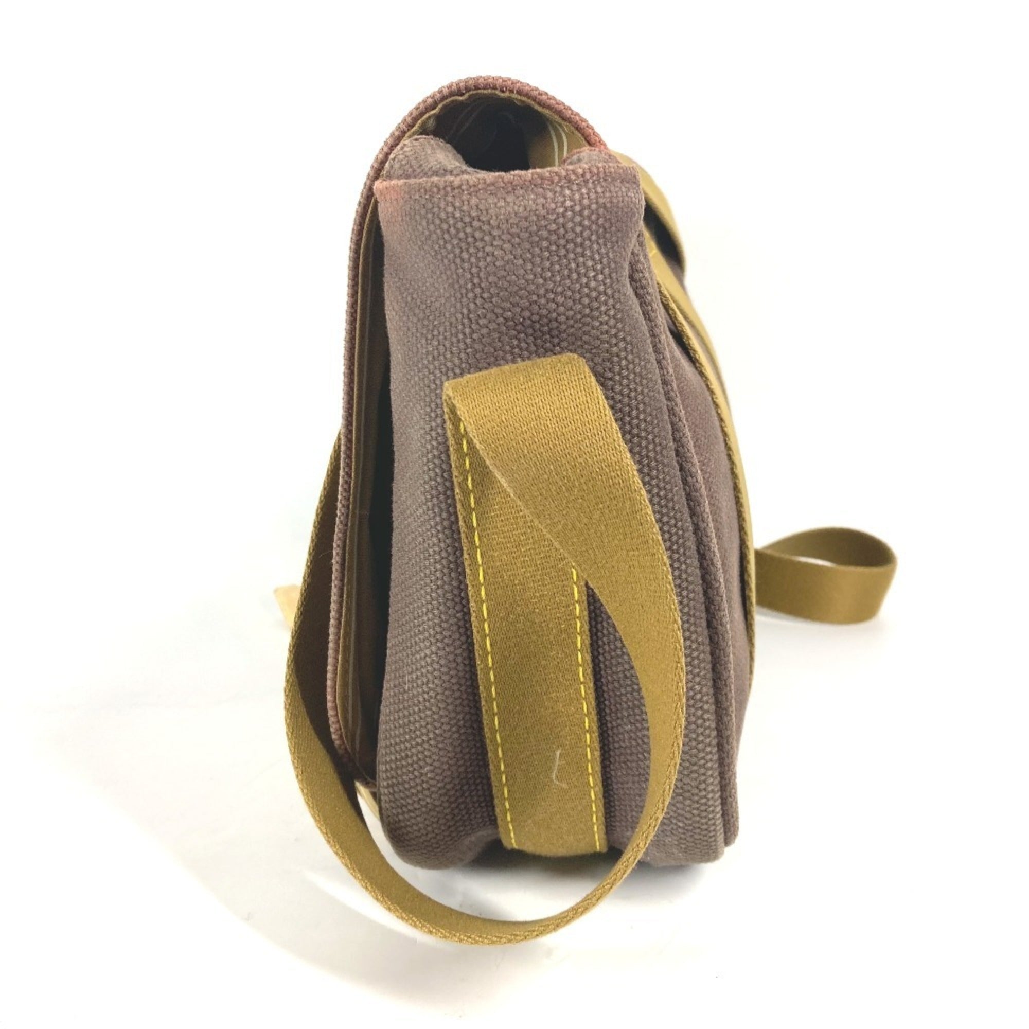 Louis Vuitton Brown Canvas Shoulder Bag (Pre-Owned)