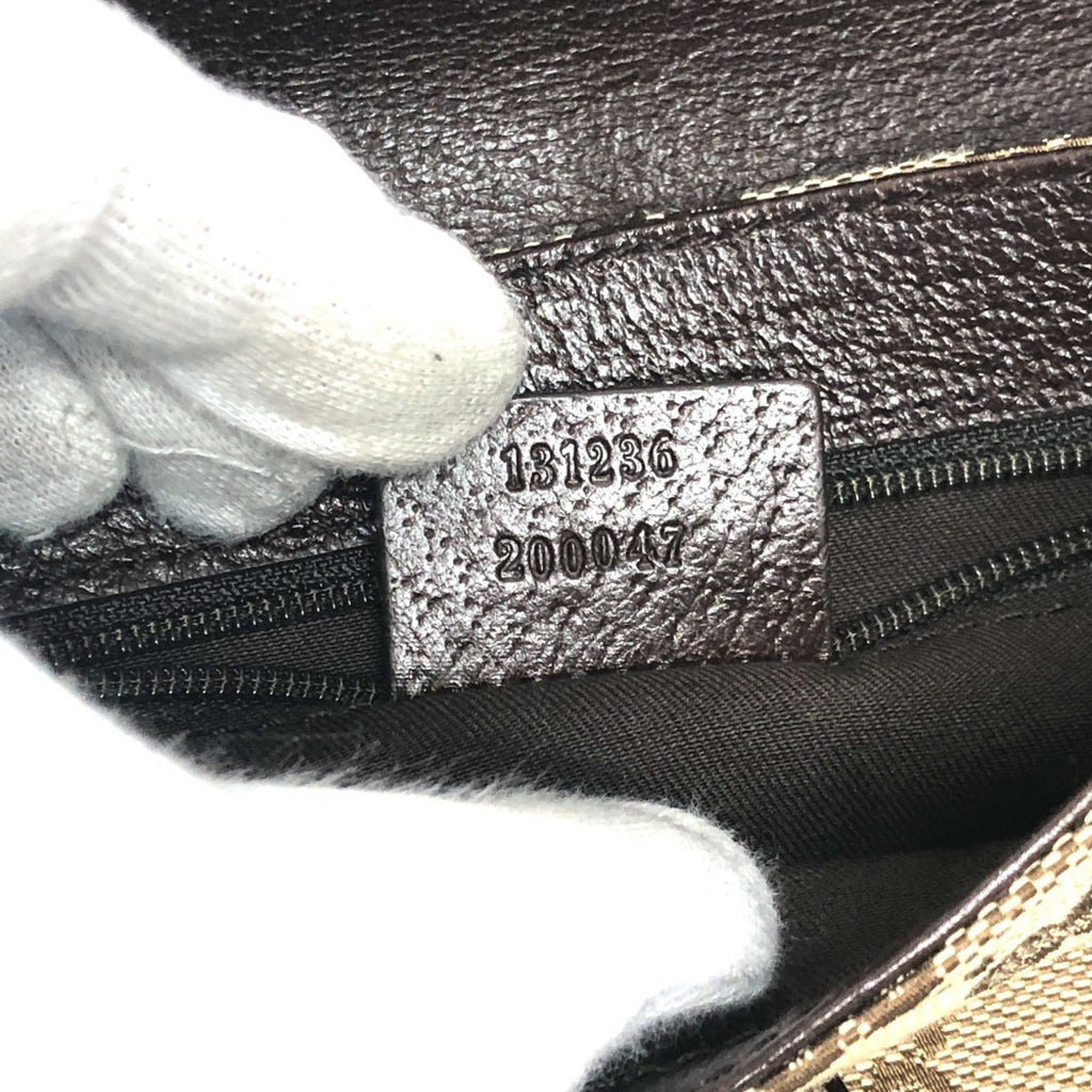 Gucci Beige Brown Gg Canvas Fanny Pack (Pre-Owned)