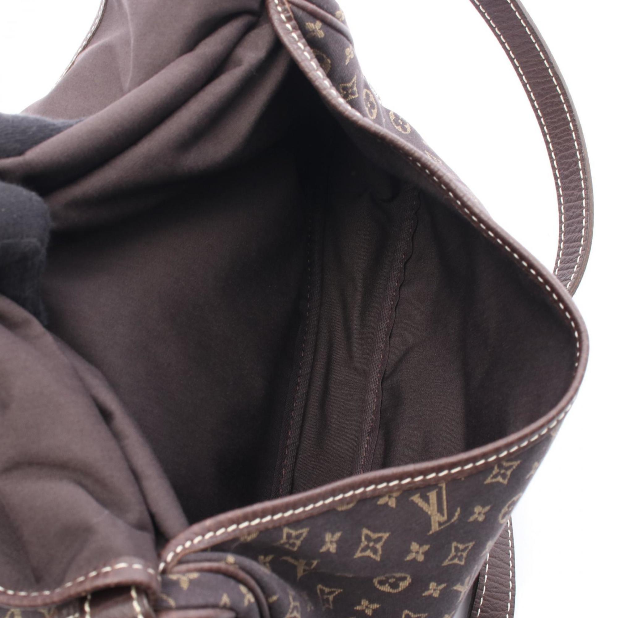 Louis Vuitton Brown Canvas Monogram Mini Leather Shoulder Bag (Pre-Owned)
