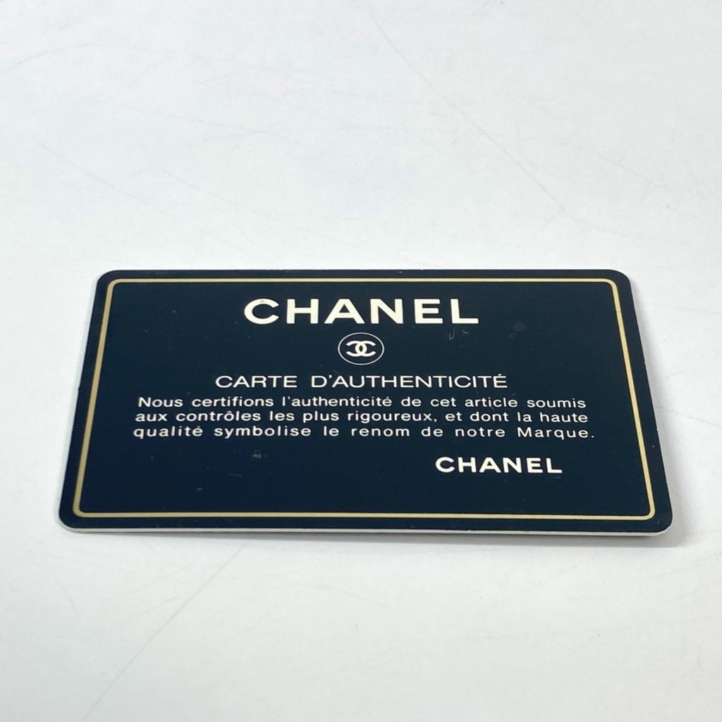 Chanel Black Leather Handbag (Pre-Owned)