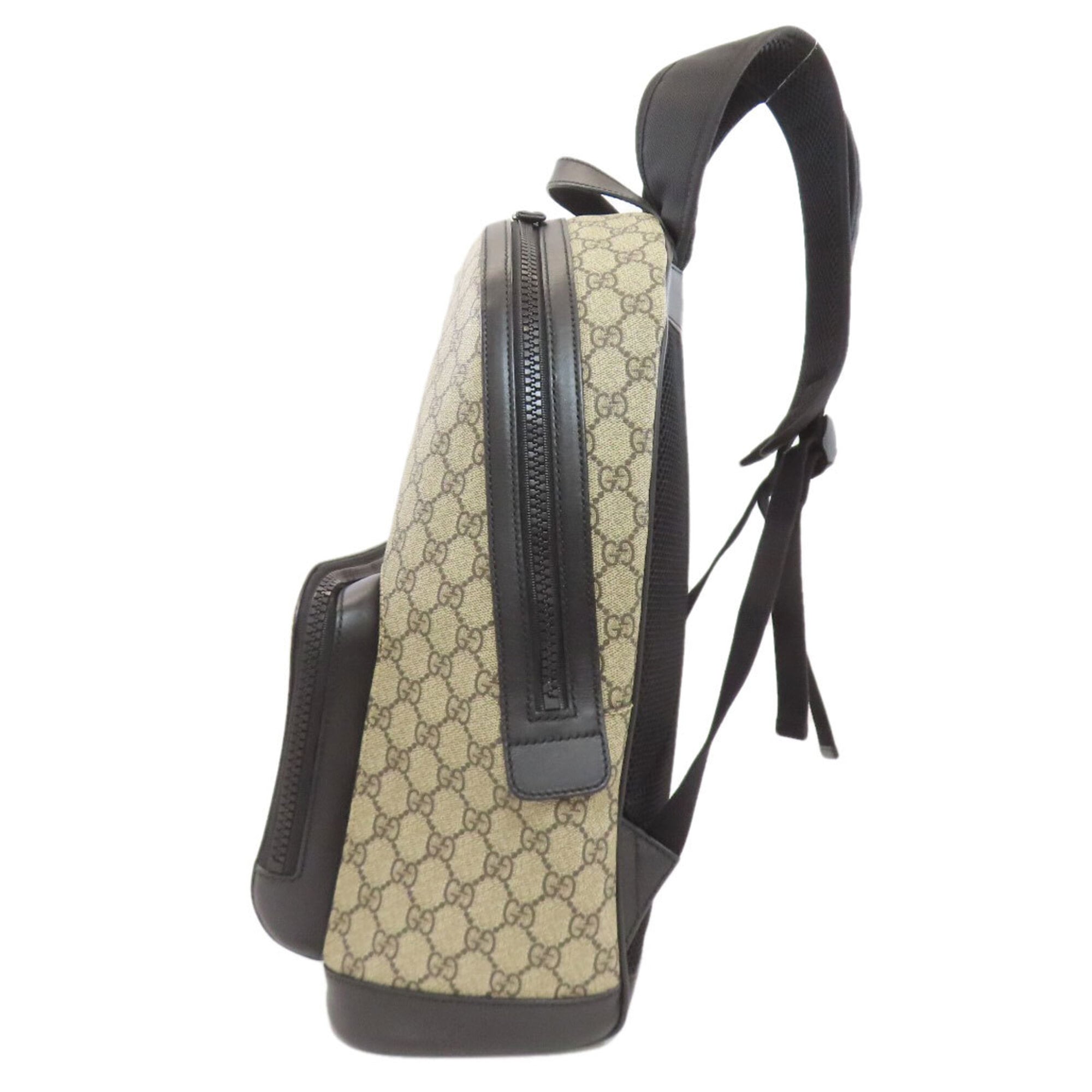 Gucci Brown Pvc Backpack (Pre-Owned)