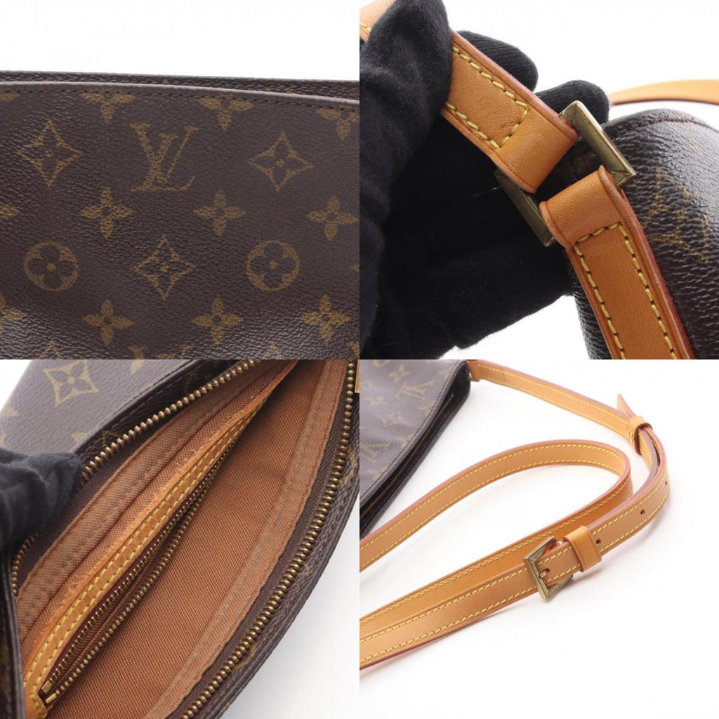 Louis Vuitton Brown Monogram Pvc Coated Canvas Leather Shoulder Bag (Pre-Owned)