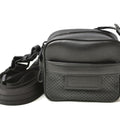 Bottega Veneta Black Leather Pouch Shoulder Bag (Pre-Owned)