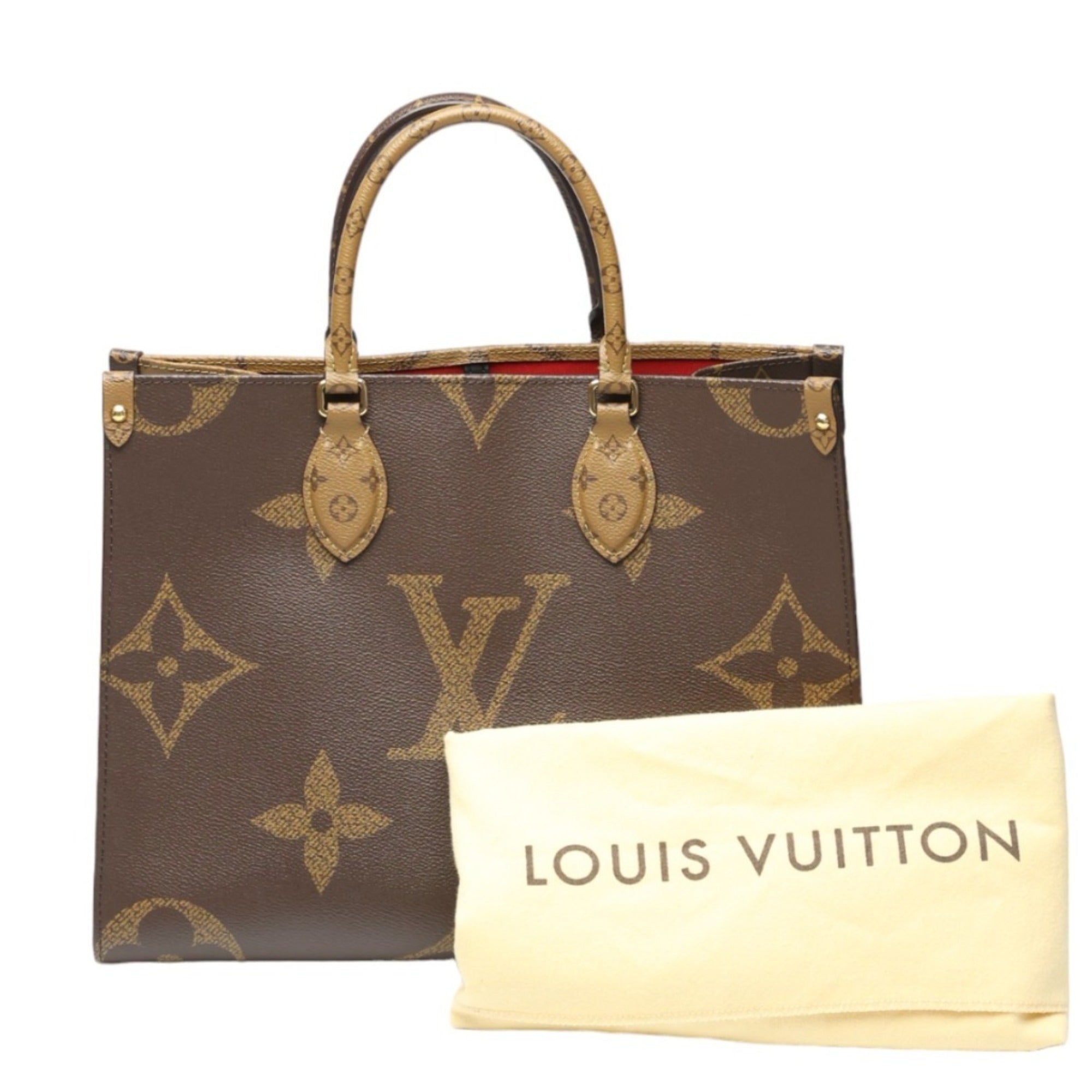 Louis Vuitton Monogram Brown Monogram Tote Bag (Pre-Owned)
