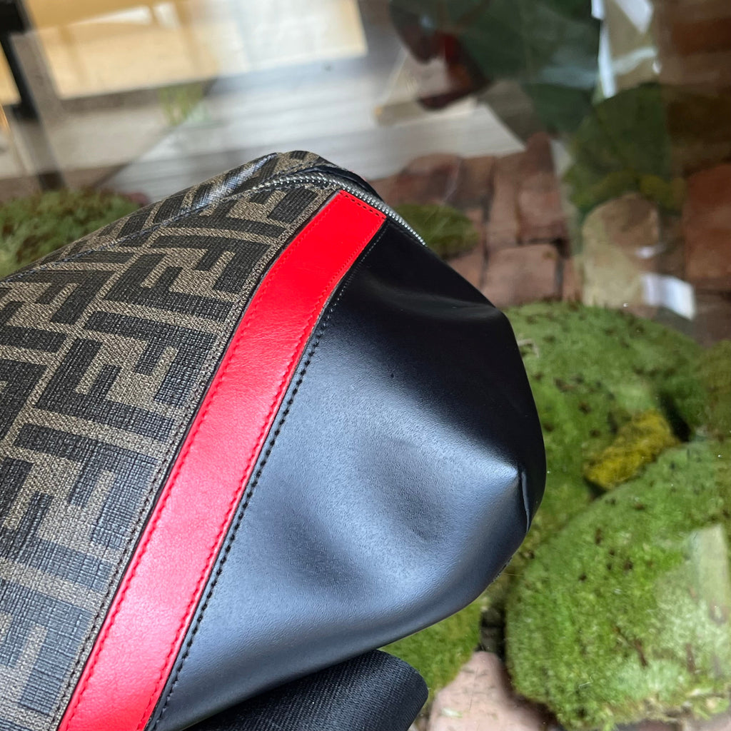 FENDI Zucca Coated Canvas Belt Bag