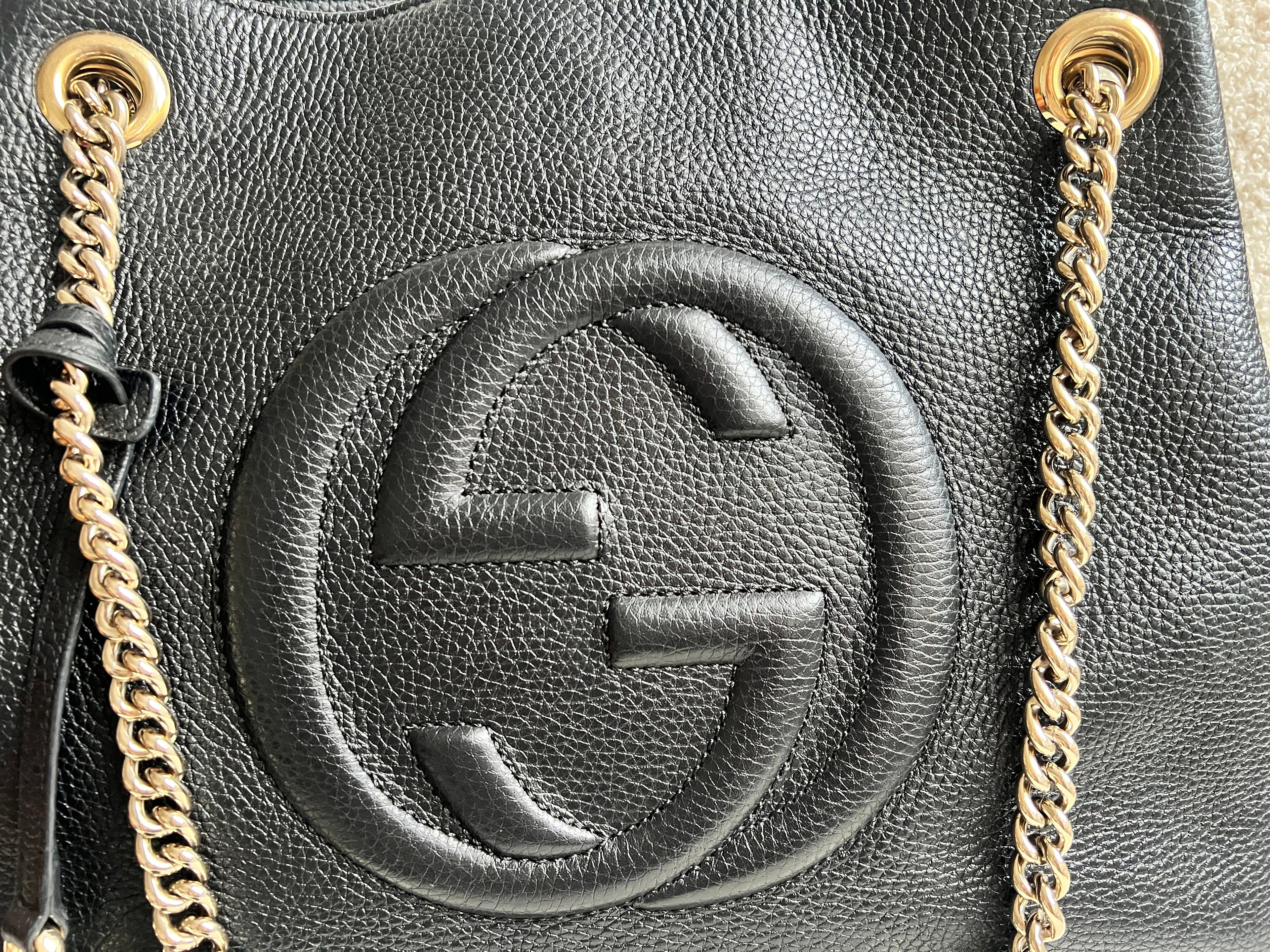 Gucci Black Soho Chain Tote (RRP £1350)