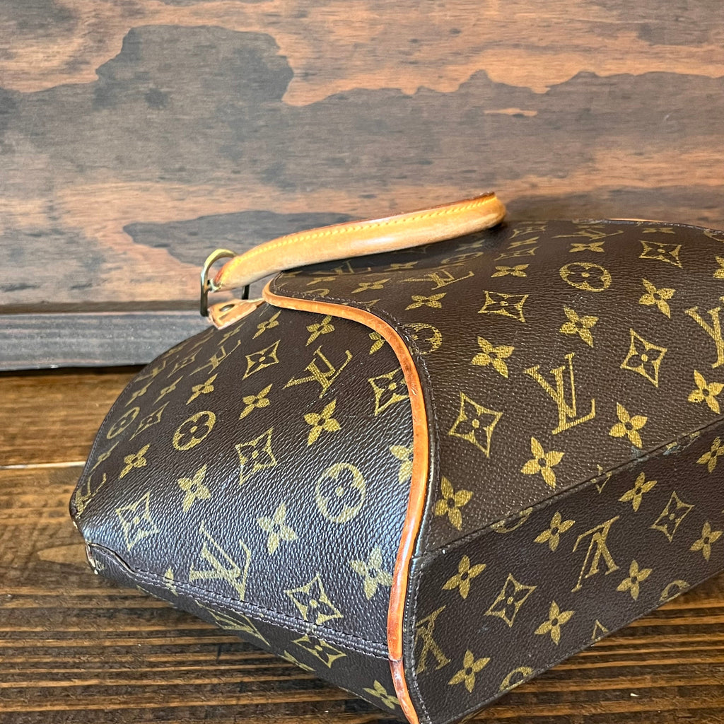 LOUIS VUITTON Ellipse MM Brown Monogram Canvas Top Handle Bag