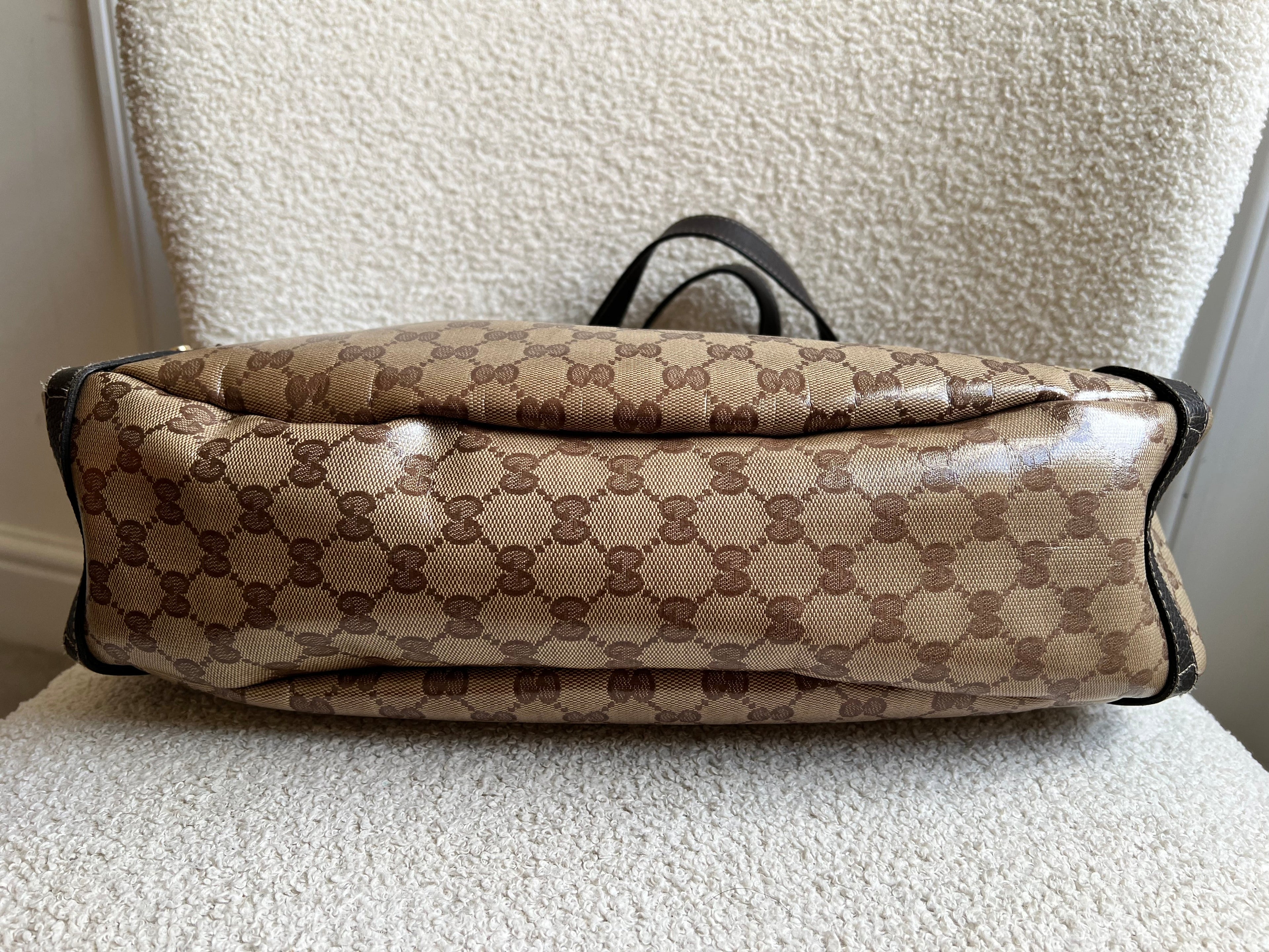 Gucci GG Coated Canvas Abbey Hobo