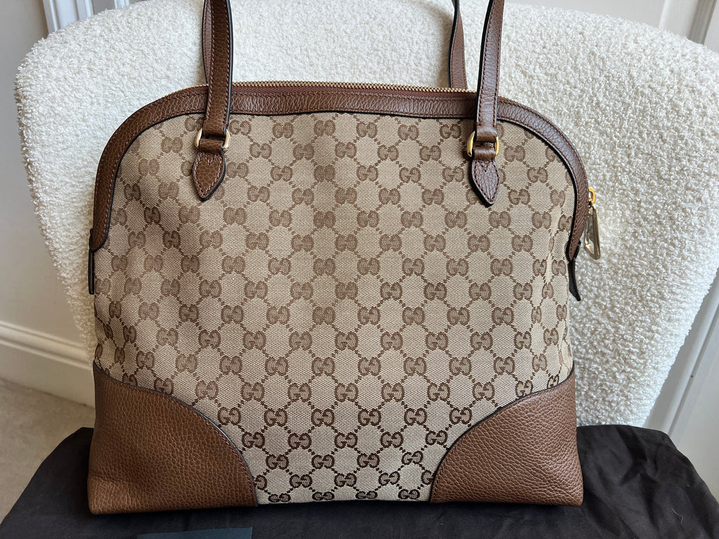 Gucci GG Bree Canvas Shoulder Bag