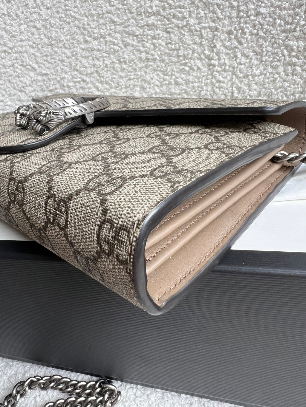 Gucci Dionysus GG Supreme Chain Wallet (RRP £1400)