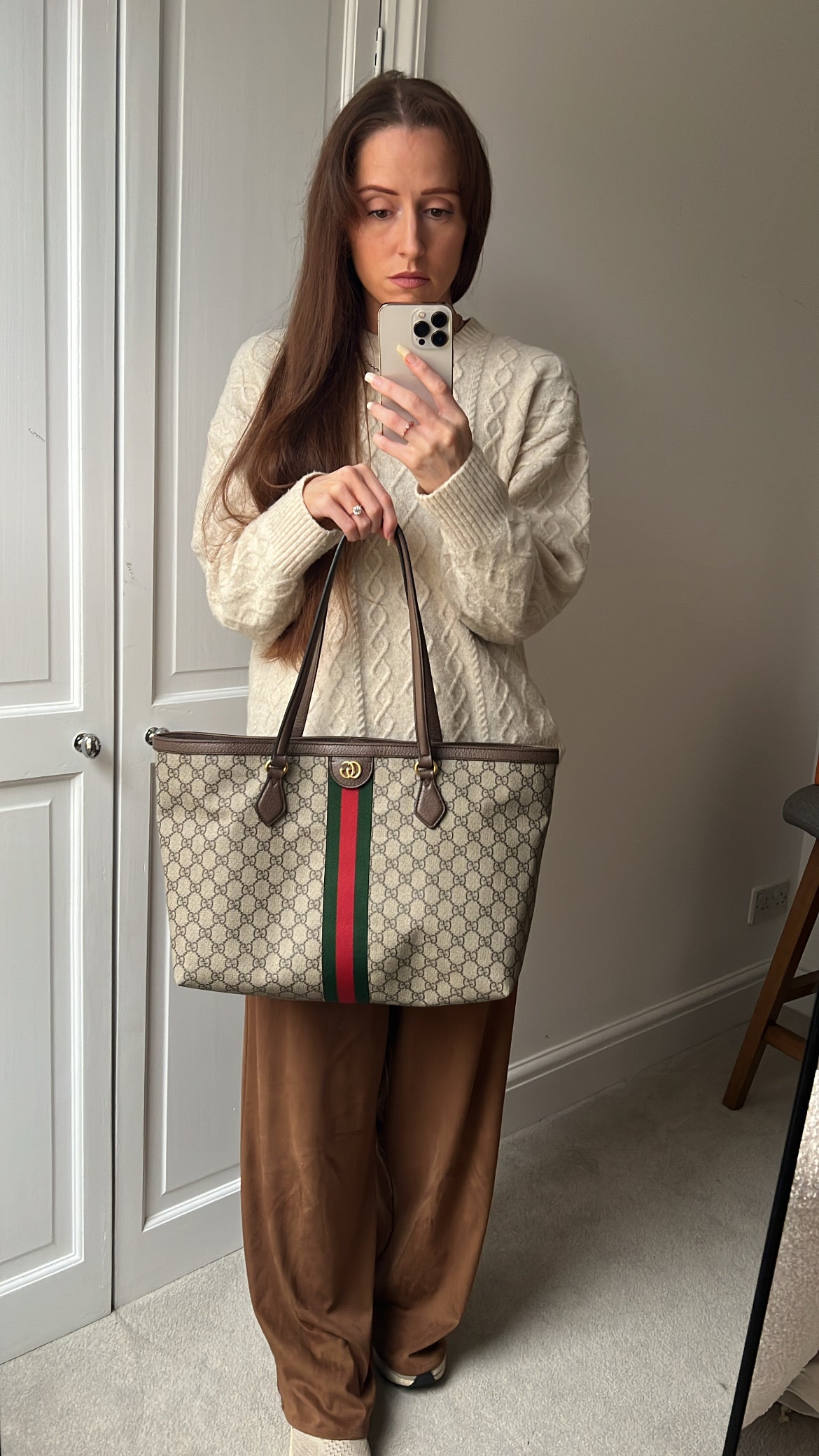 Gucci Ophidia GG Supreme Medium Tote (RRP £1440)