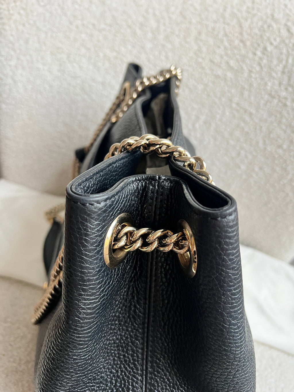 Gucci Black Soho Chain Tote (RRP £1350)