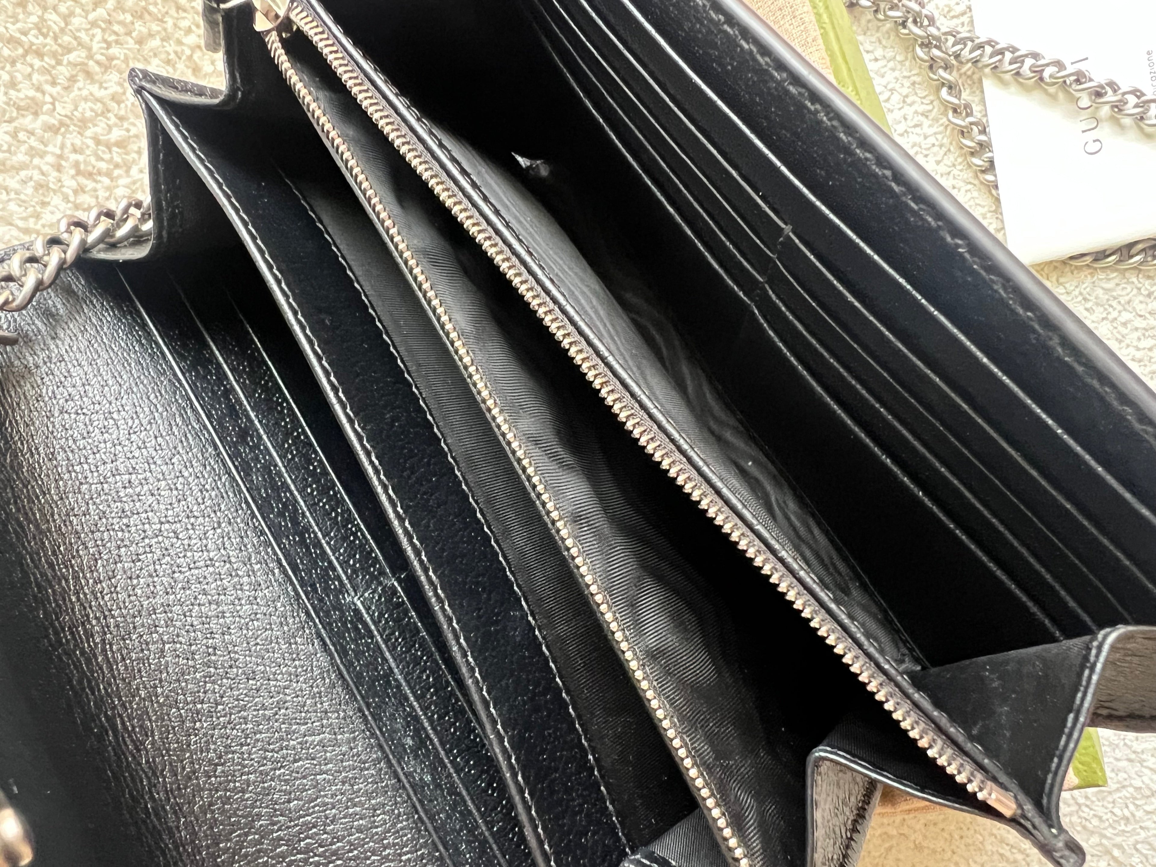 Gucci Dionysus Denim GG Mini Chain Bag
