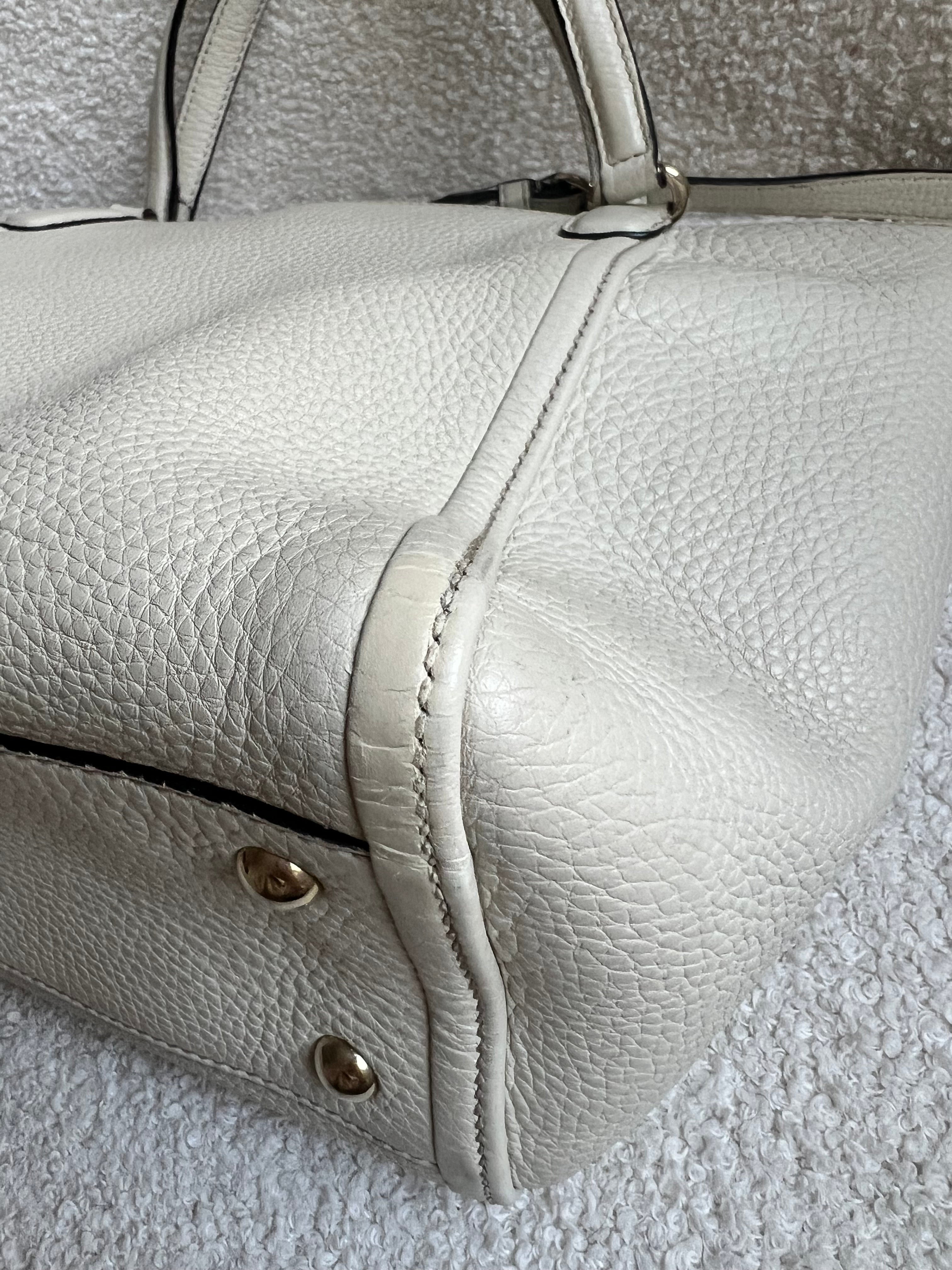 Gucci Soho Tote in Eggshell