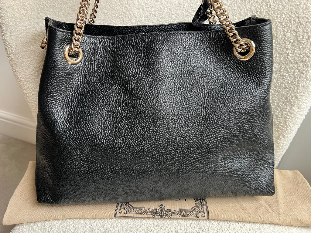 Gucci Black Soho Chain Tote (RRP £1350)