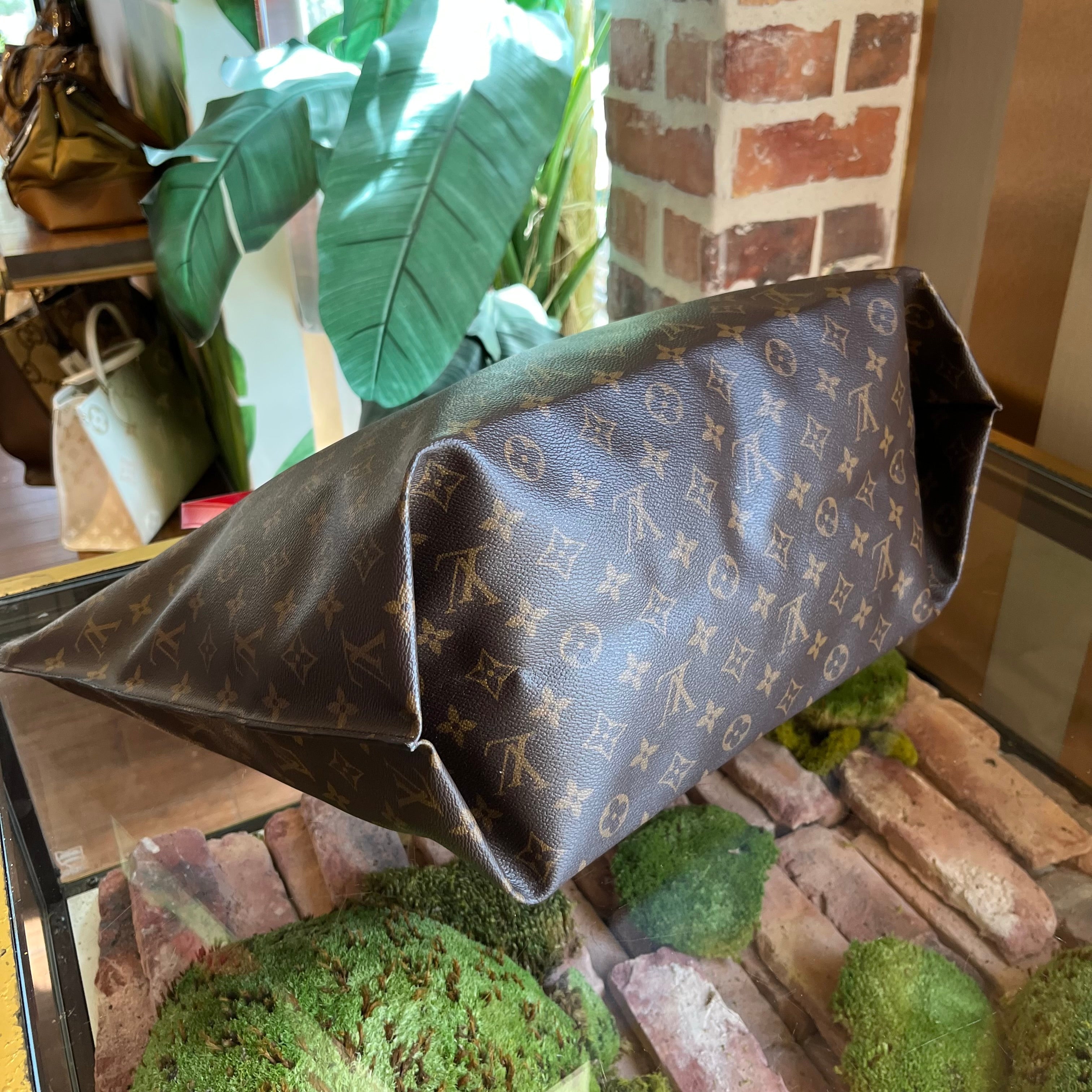 LOUIS VUITTON All-In MM Coquelicot Monogram Canvas Tote Bag