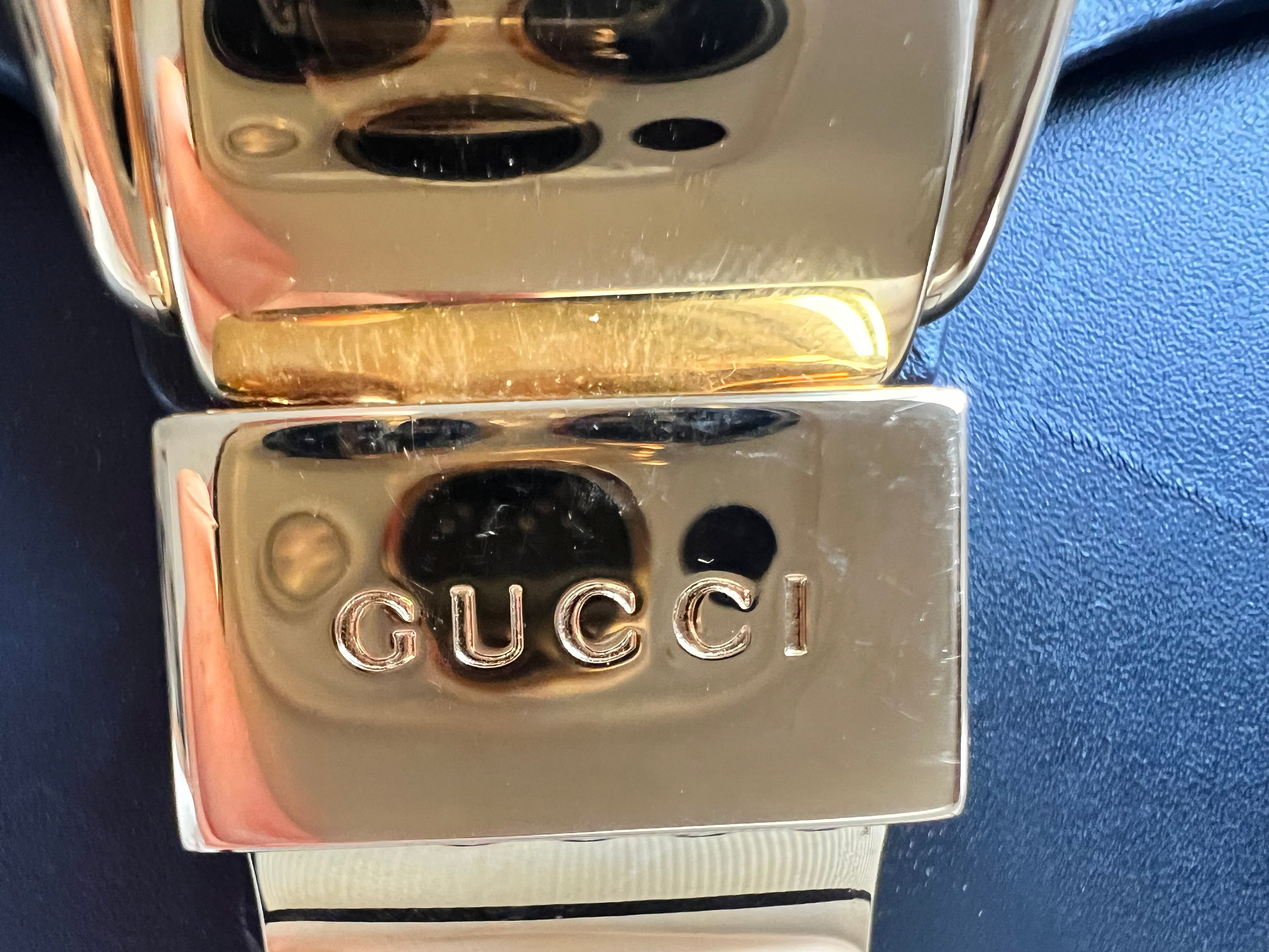 Gucci Navy Blue Sylvie Small Bag (RRP £1,920)