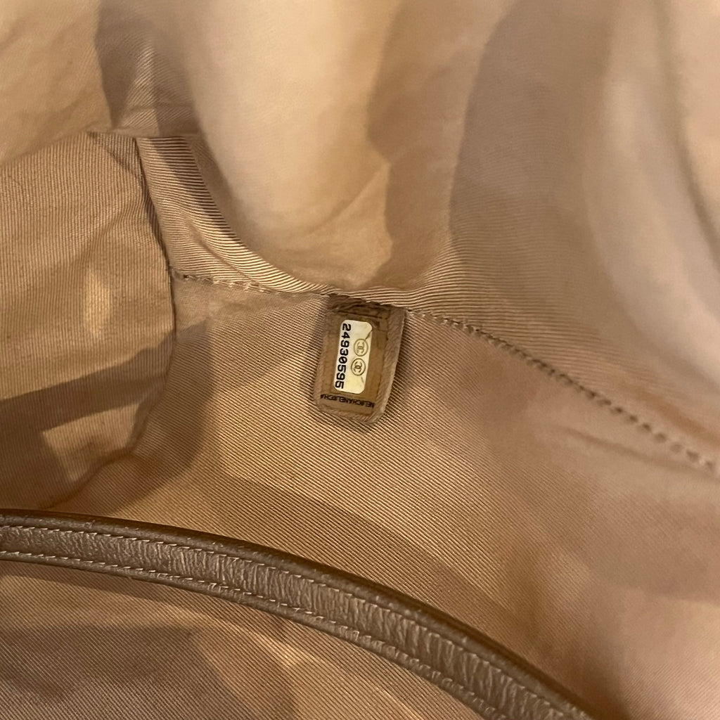 CHANEL Coco Pleats Paris-Greece Lambskin Gold Bucket Bag