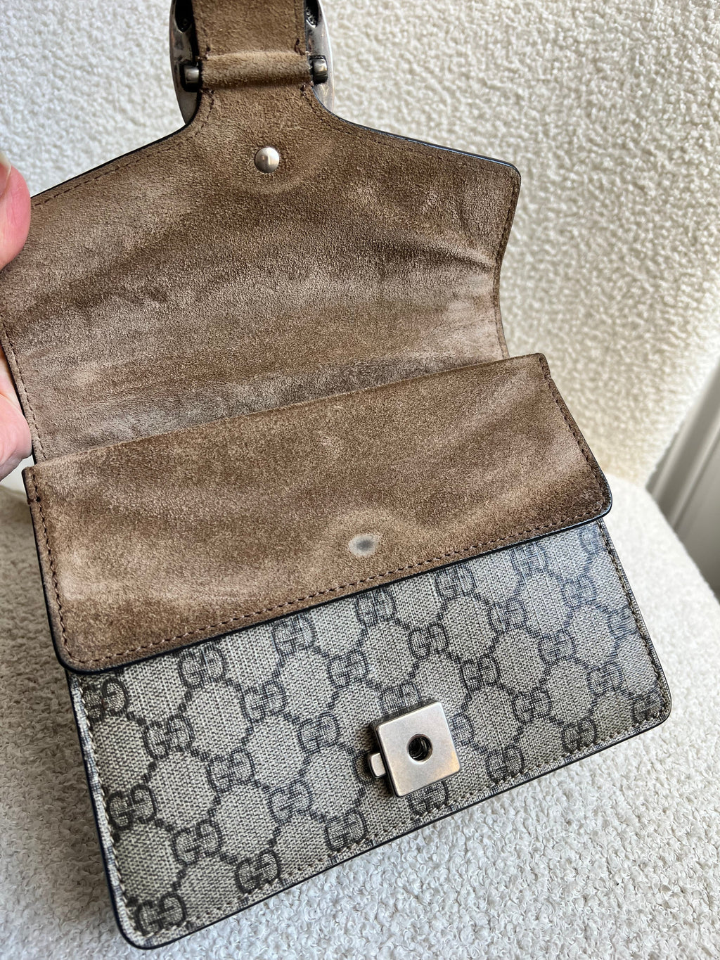 Gucci Dionysus GG Supreme Mini Shoulder Bag (RRP £1,890)