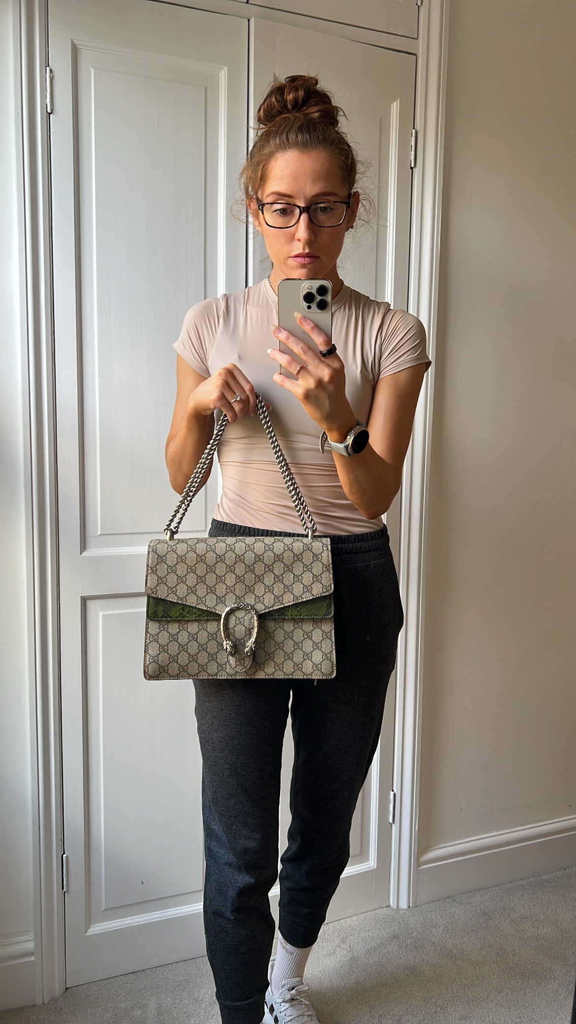 Gucci Dionysus GG Supreme Medium Shoulder Bag (RRP £2,450)