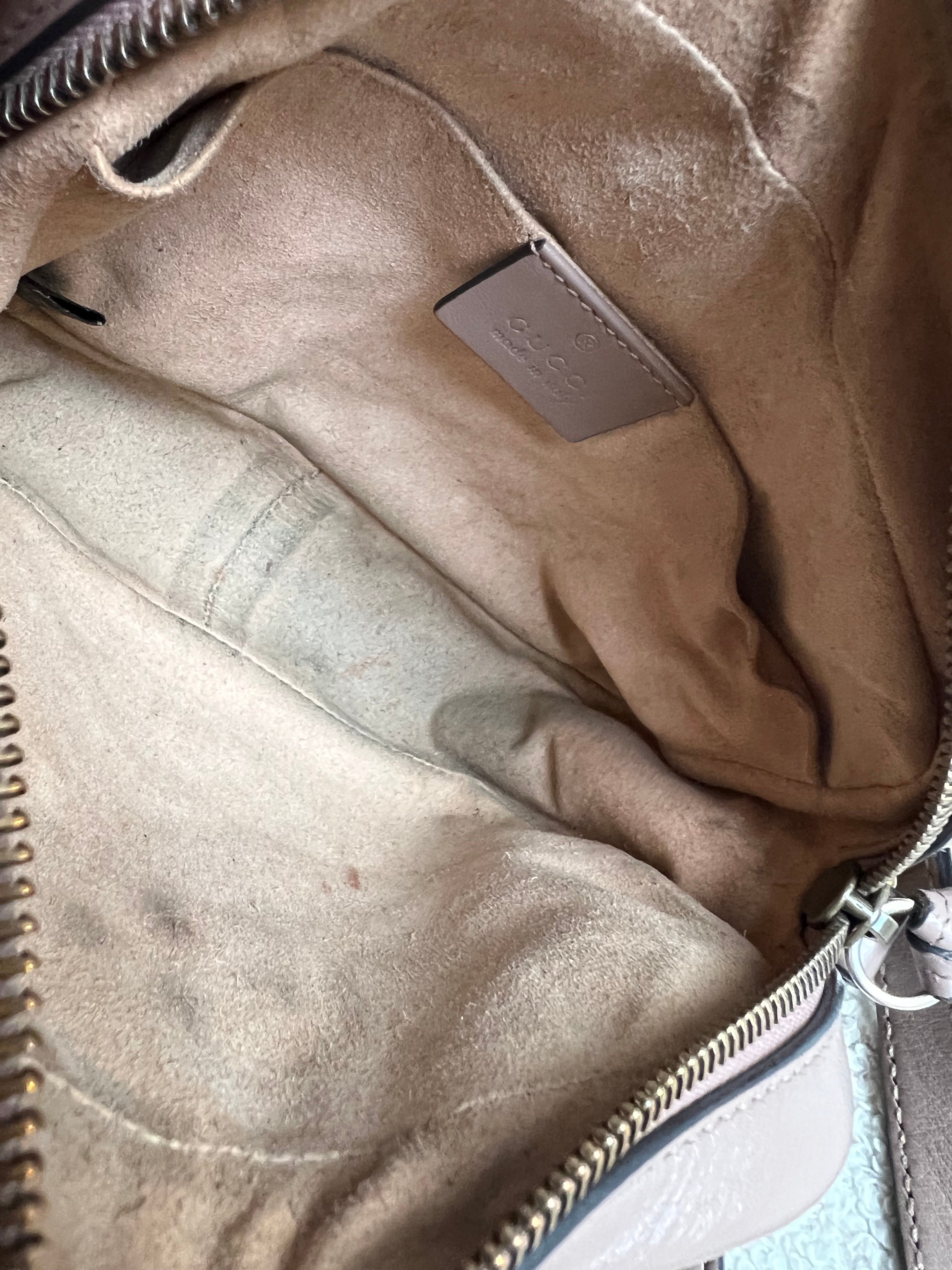 Gucci GG Dusty Pink Marmont Mini Shoulder Bag (RRP £1,360)