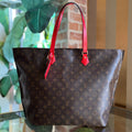 LOUIS VUITTON All-In MM Coquelicot Monogram Canvas Tote Bag
