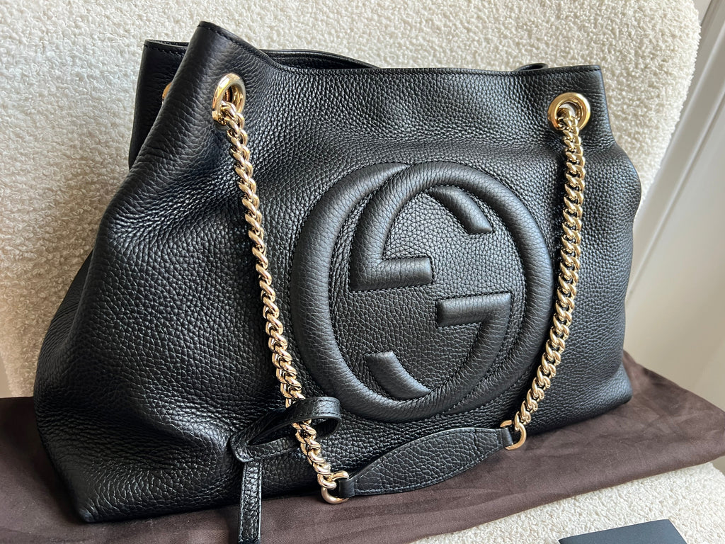 Gucci Black Soho Chain Tote (RRP £1350)