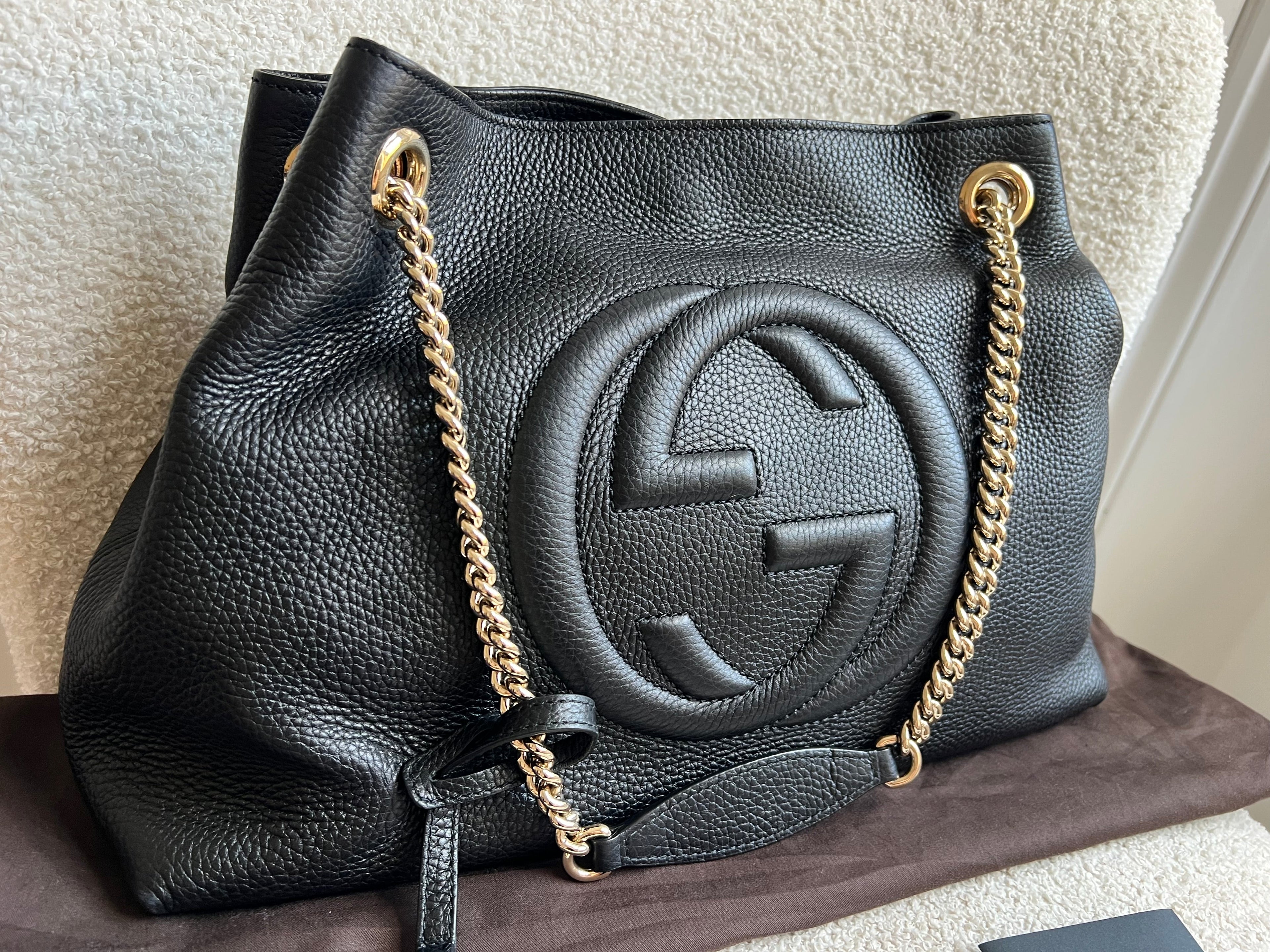 Gucci Black Soho Chain Tote (RRP £1350)
