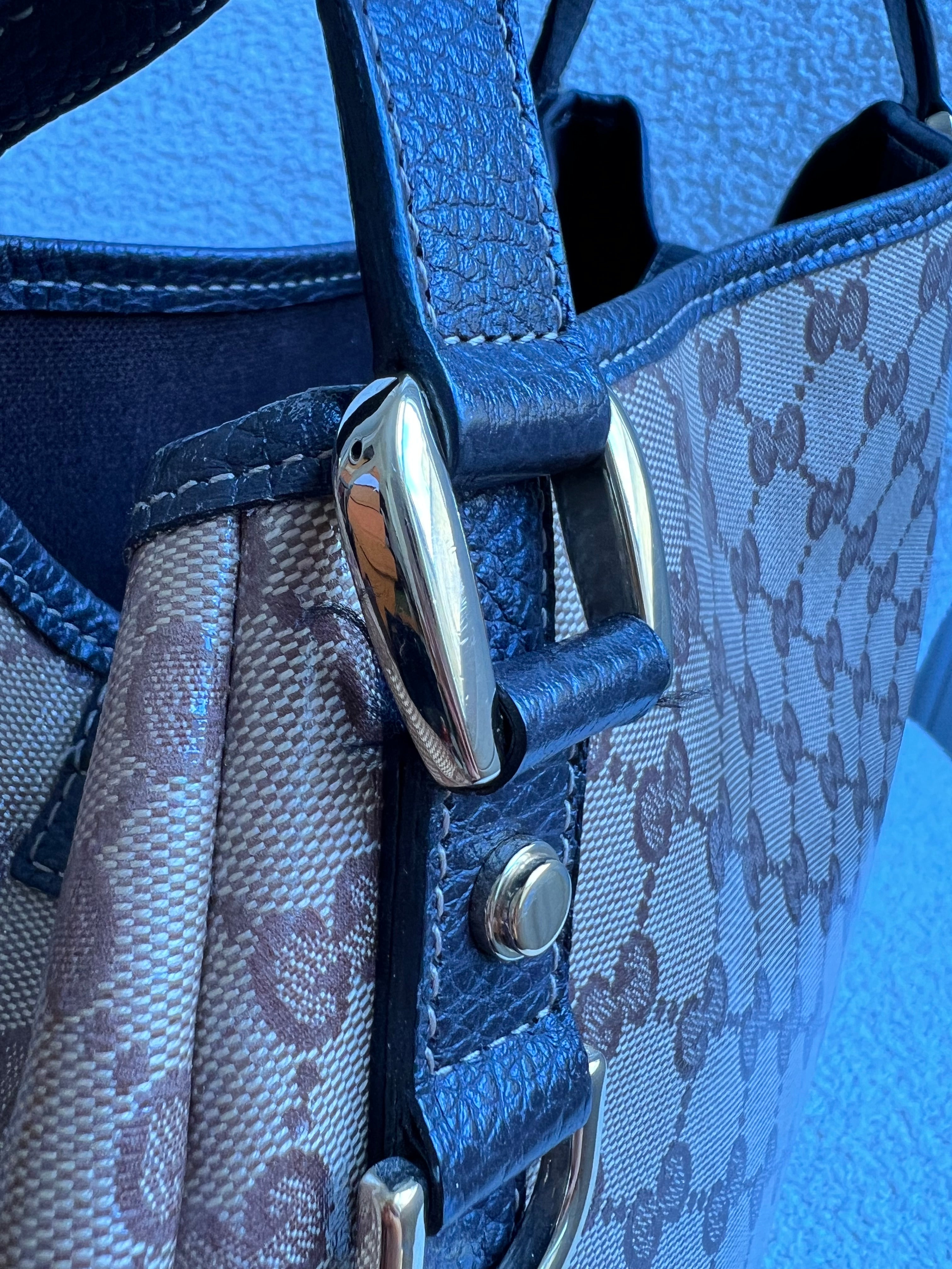 Gucci GG Coated Canvas Abbey Hobo