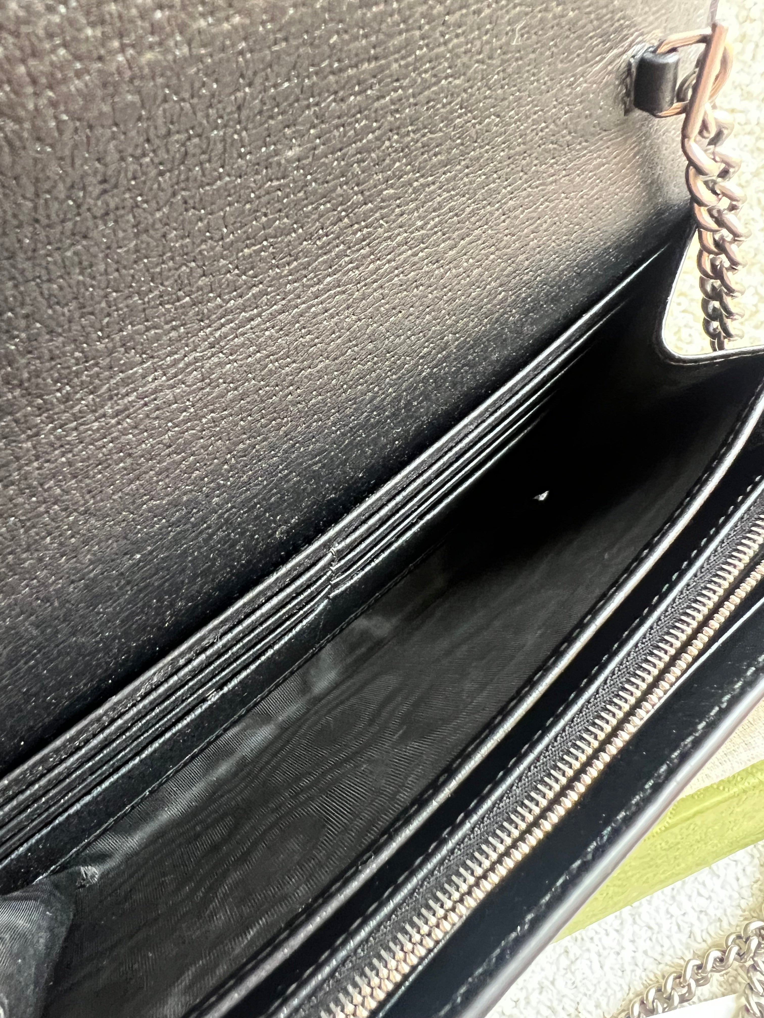 Gucci Dionysus Denim GG Mini Chain Bag