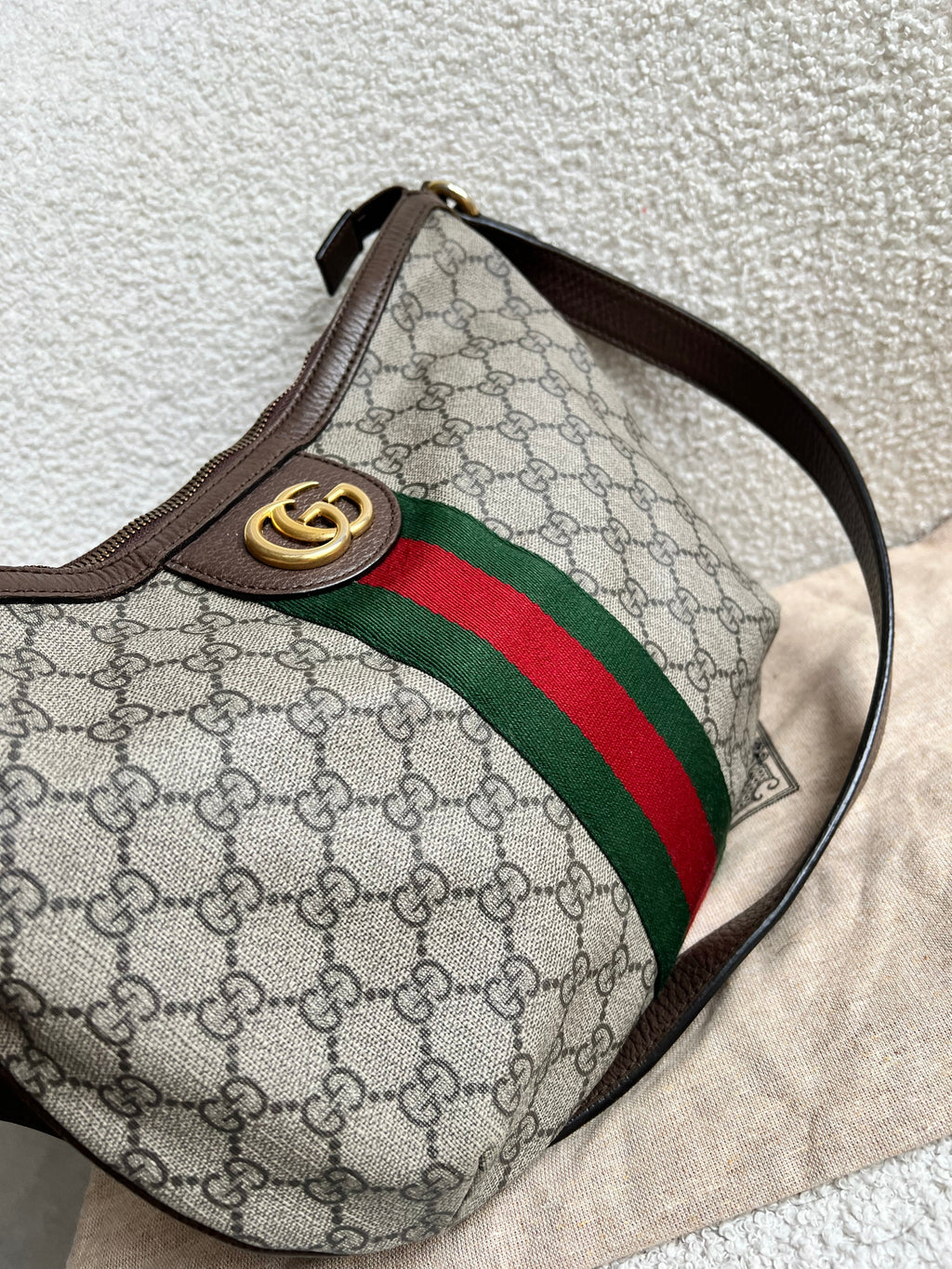 Gucci GG Supreme Ophidia Small Shoulder Bag (RRP £1190)