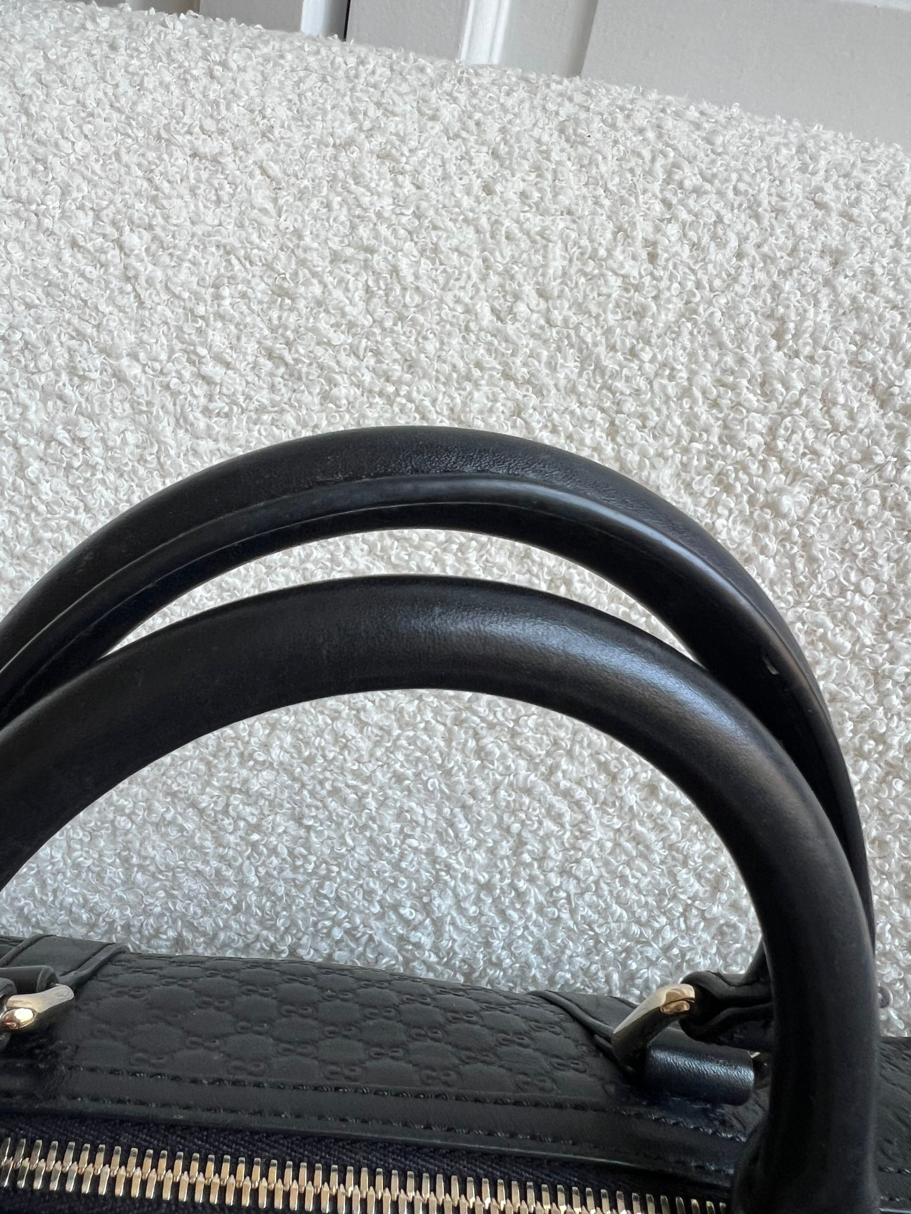 Gucci Black Guccissima Large Boston Joy (RRP £1250)