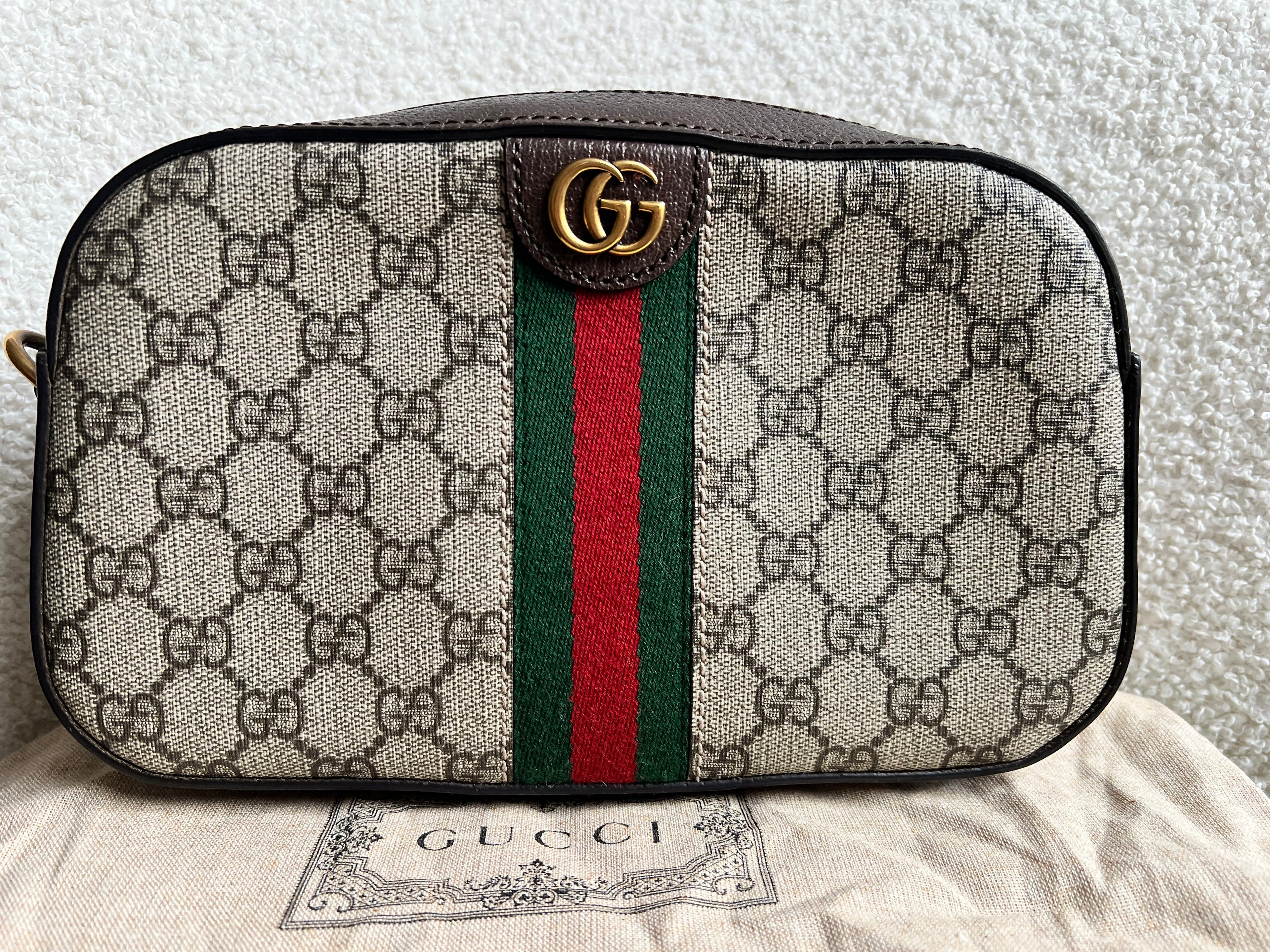 Gucci Ophidia Supreme Small Crossbody Bag (RRP £1220)