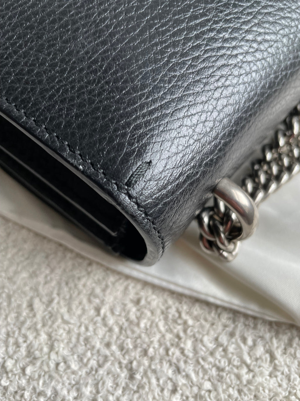 Gucci Dionysus GG Black Small Shoulder Bag (RRP £2,670)