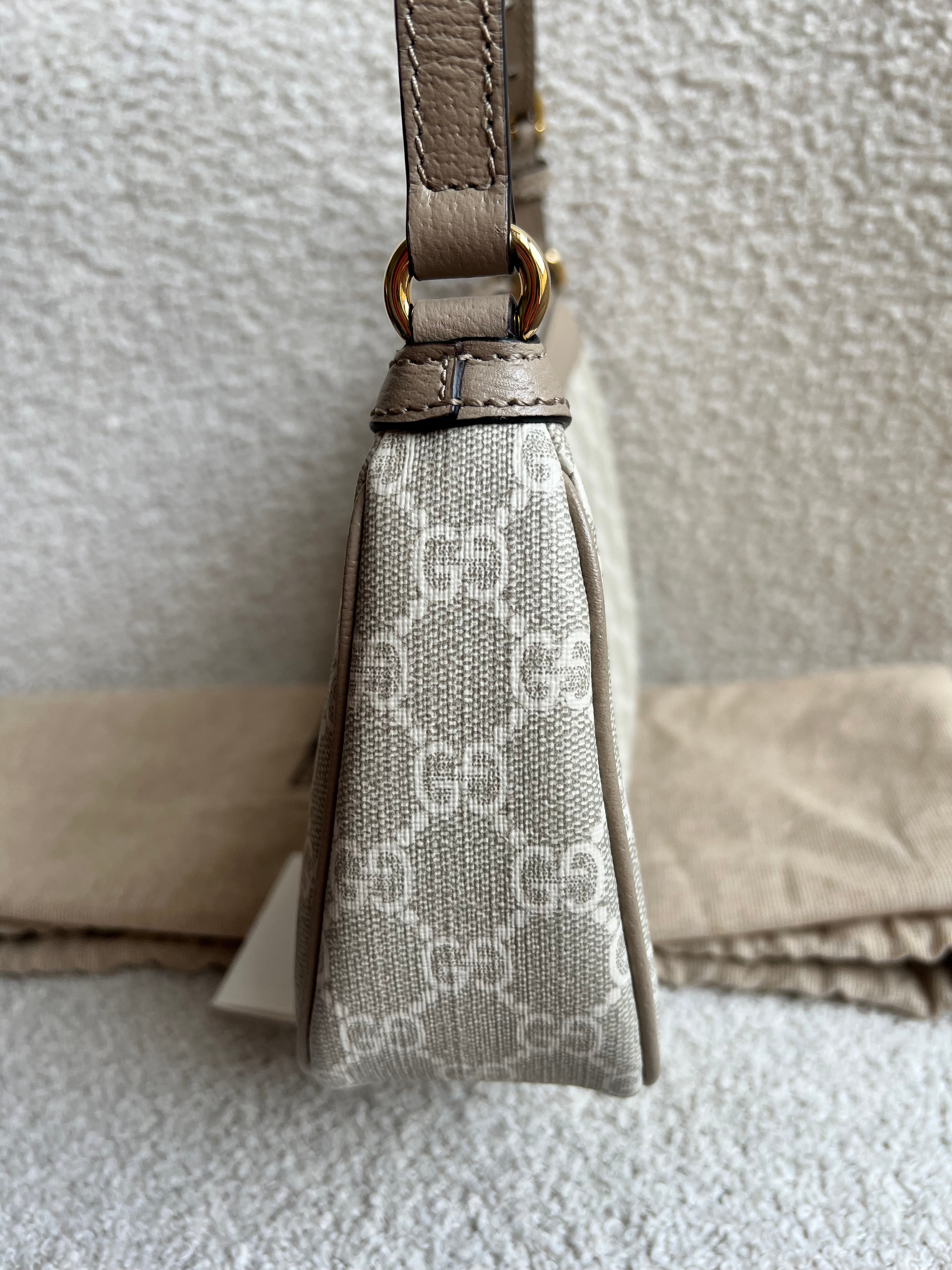 Gucci Ophidia GG Beige Supreme Shoulder Bag (RRP £930)