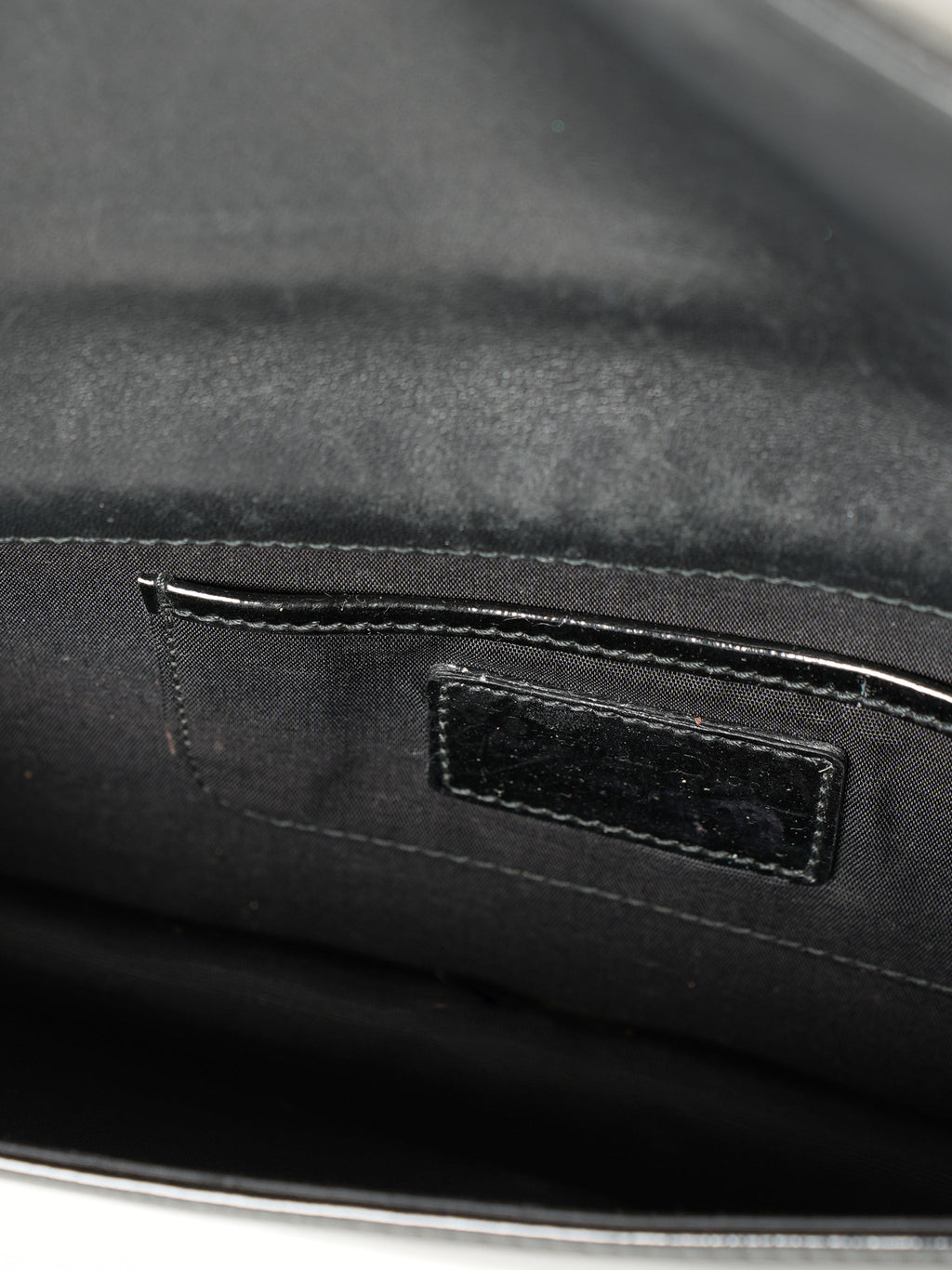 Christian Dior Black Cannage Clutch